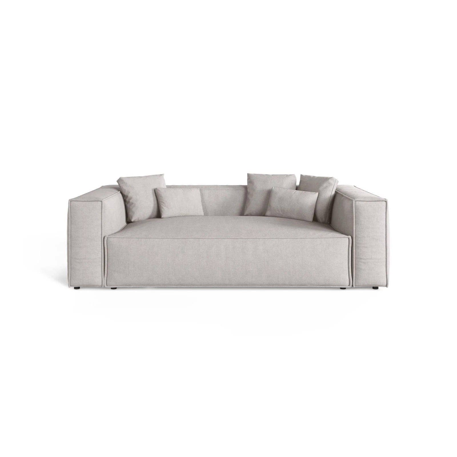 Aveiro 3-Sitzer Sofa aus Samt, Chenille oder Strukturstoff, 220x118x86 cm - Image 80