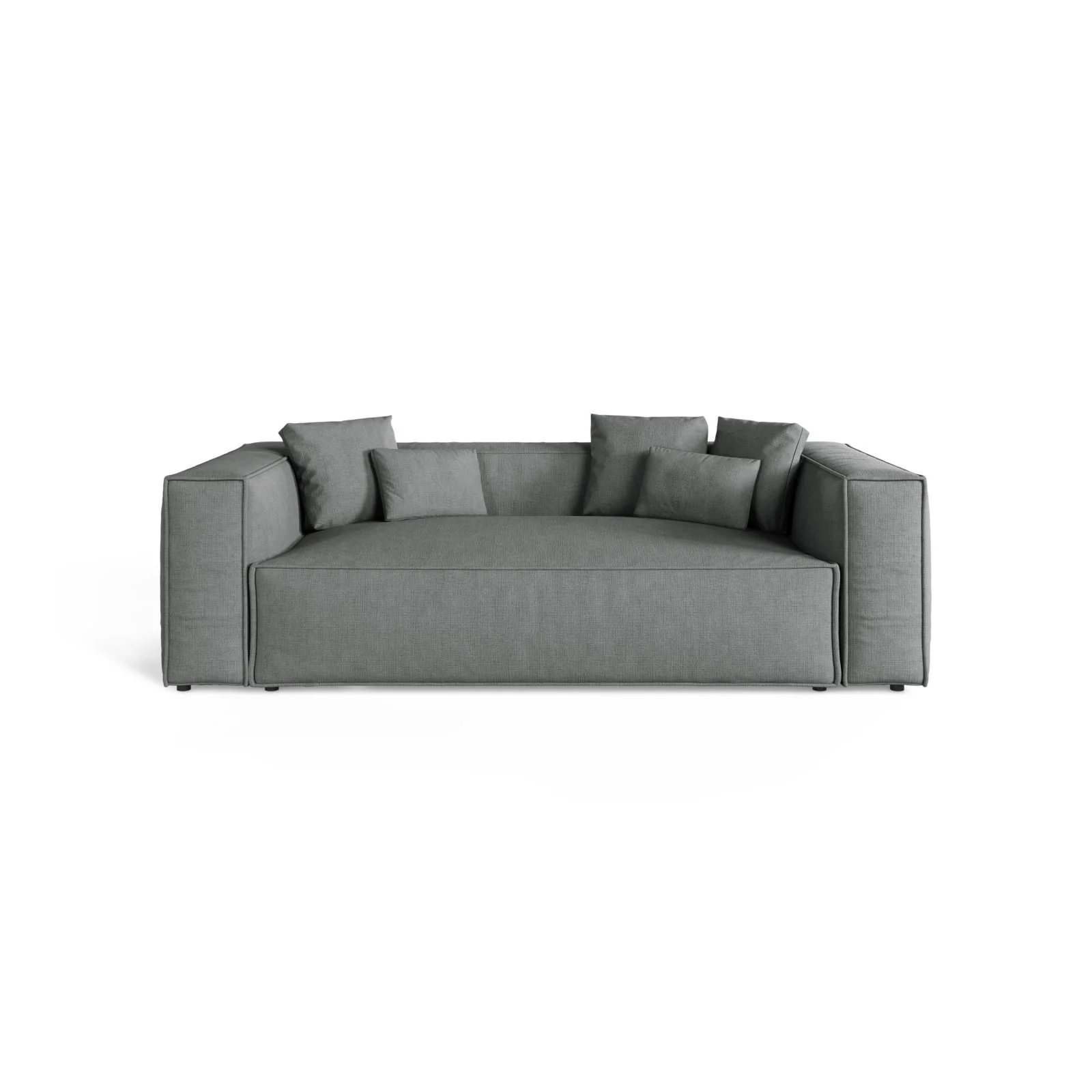 Aveiro 3-Sitzer Sofa aus Samt, Chenille oder Strukturstoff, 220x118x86 cm - Image 84