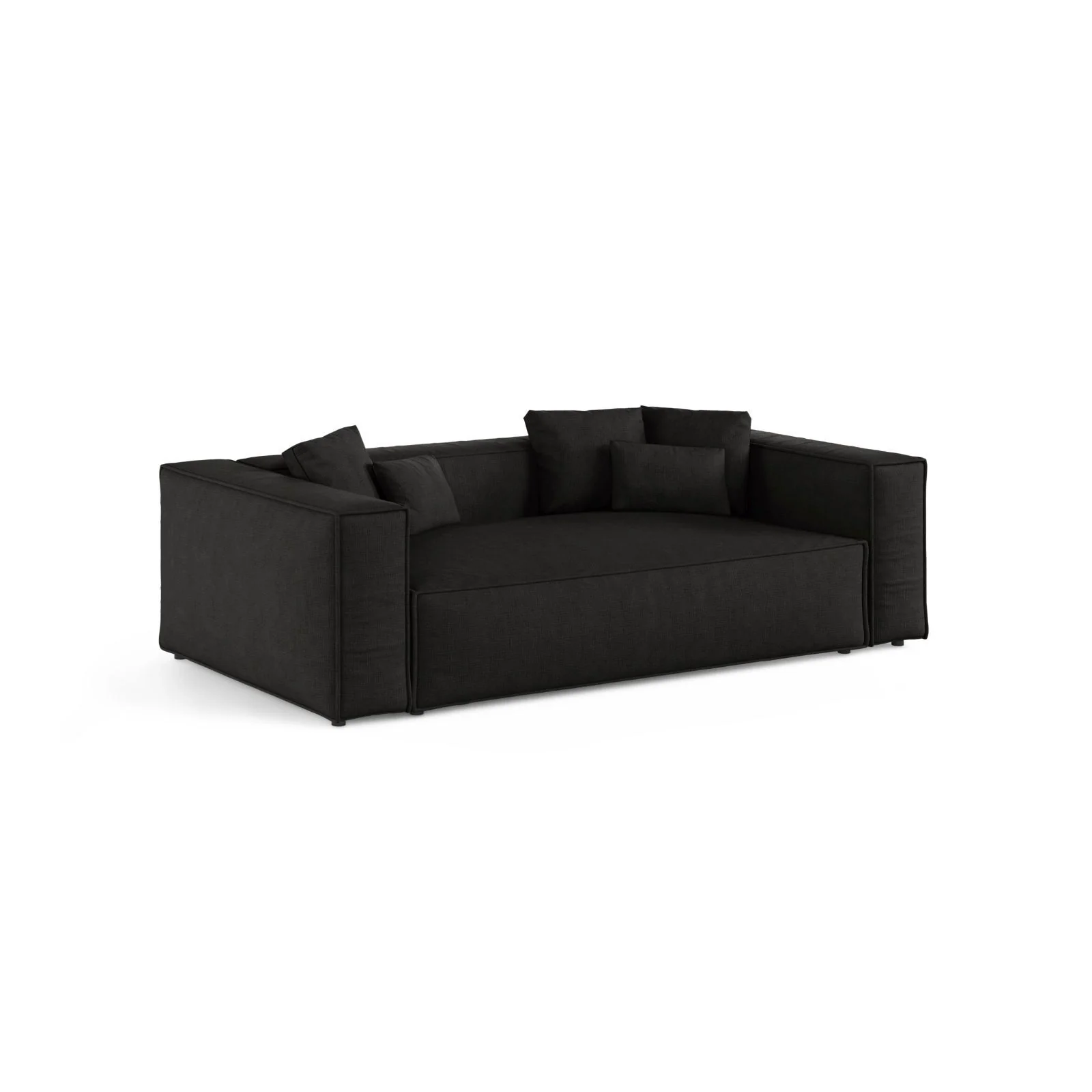 Aveiro 3-Sitzer Sofa aus Samt, Chenille oder Strukturstoff, 220x118x86 cm - Image 89