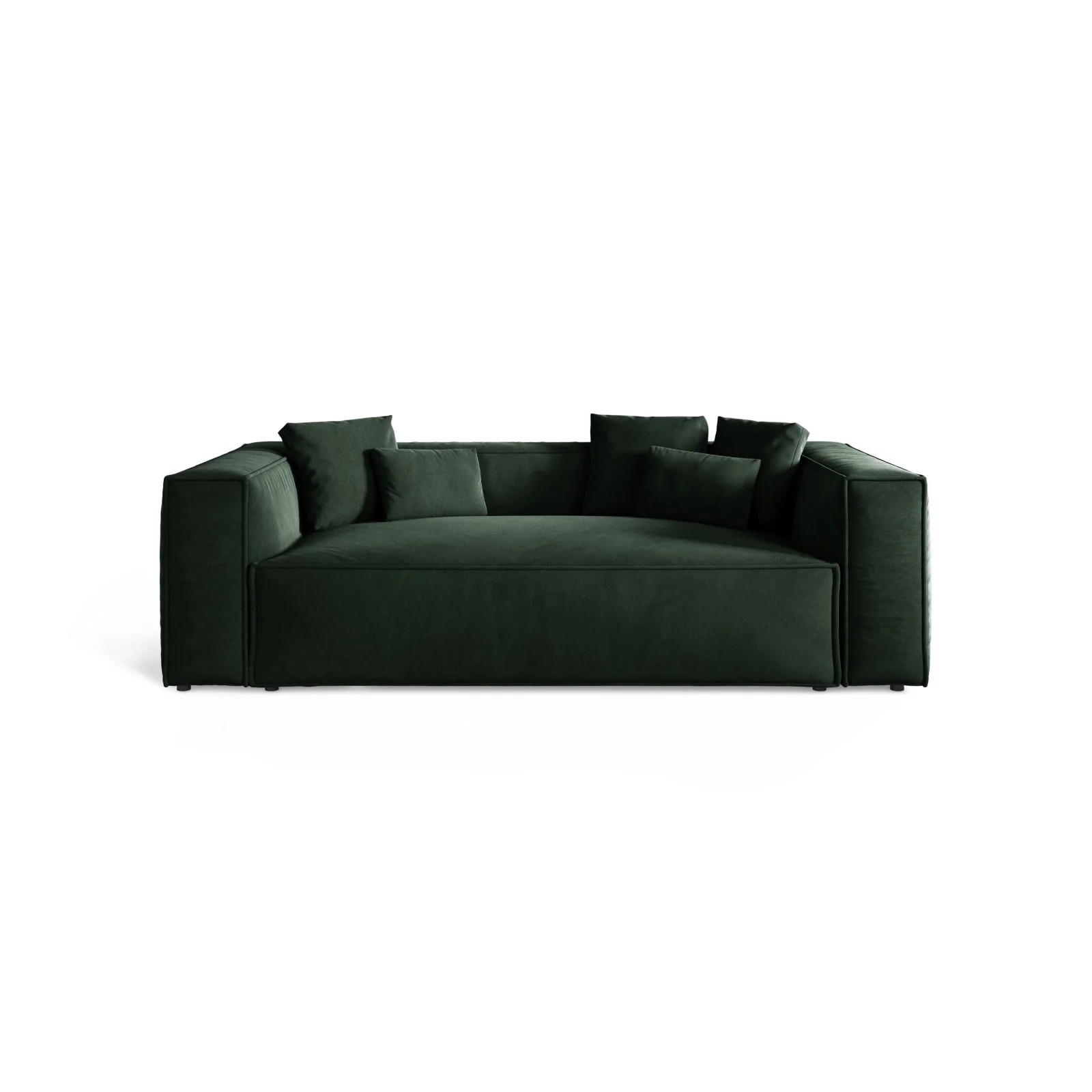 Aveiro 3-Sitzer Sofa aus Samt, Chenille oder Strukturstoff, 220x118x86 cm - Image 9