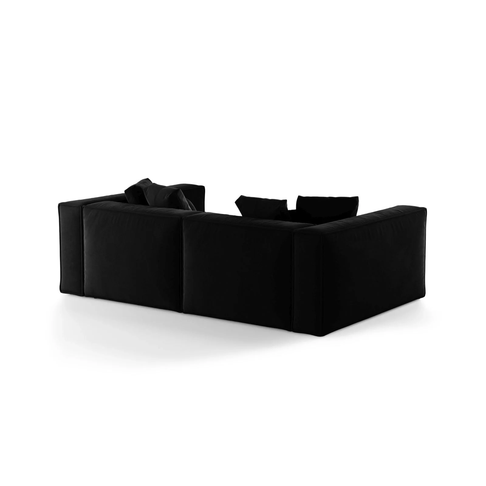 Aveiro 4-Sitzer Sofa aus Samt, Chenille oder Strukturstoff, 236x118x86 cm - Image 23