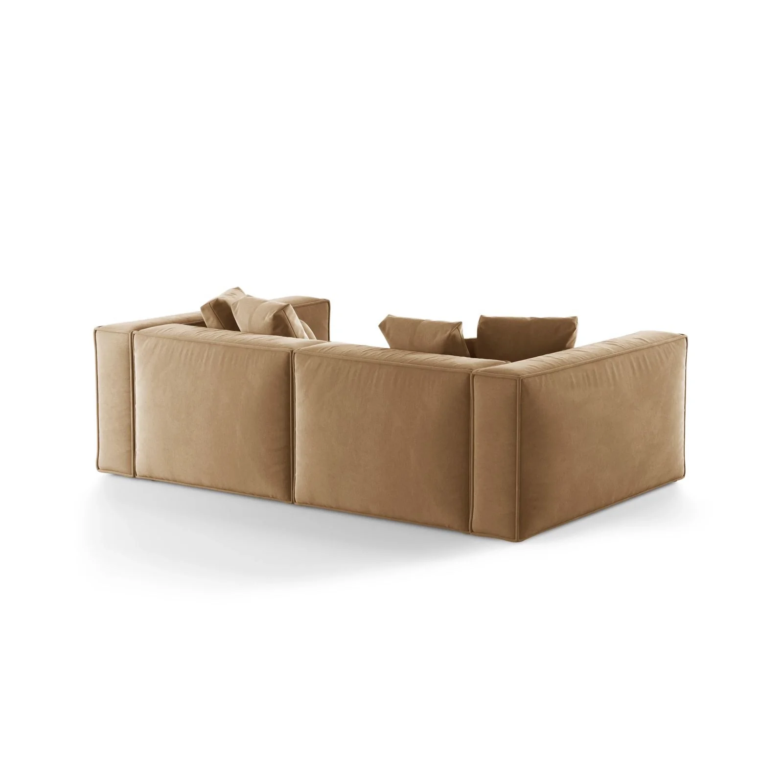 Aveiro 4-Sitzer Sofa aus Samt, Chenille oder Strukturstoff, 236x118x86 cm - Image 31
