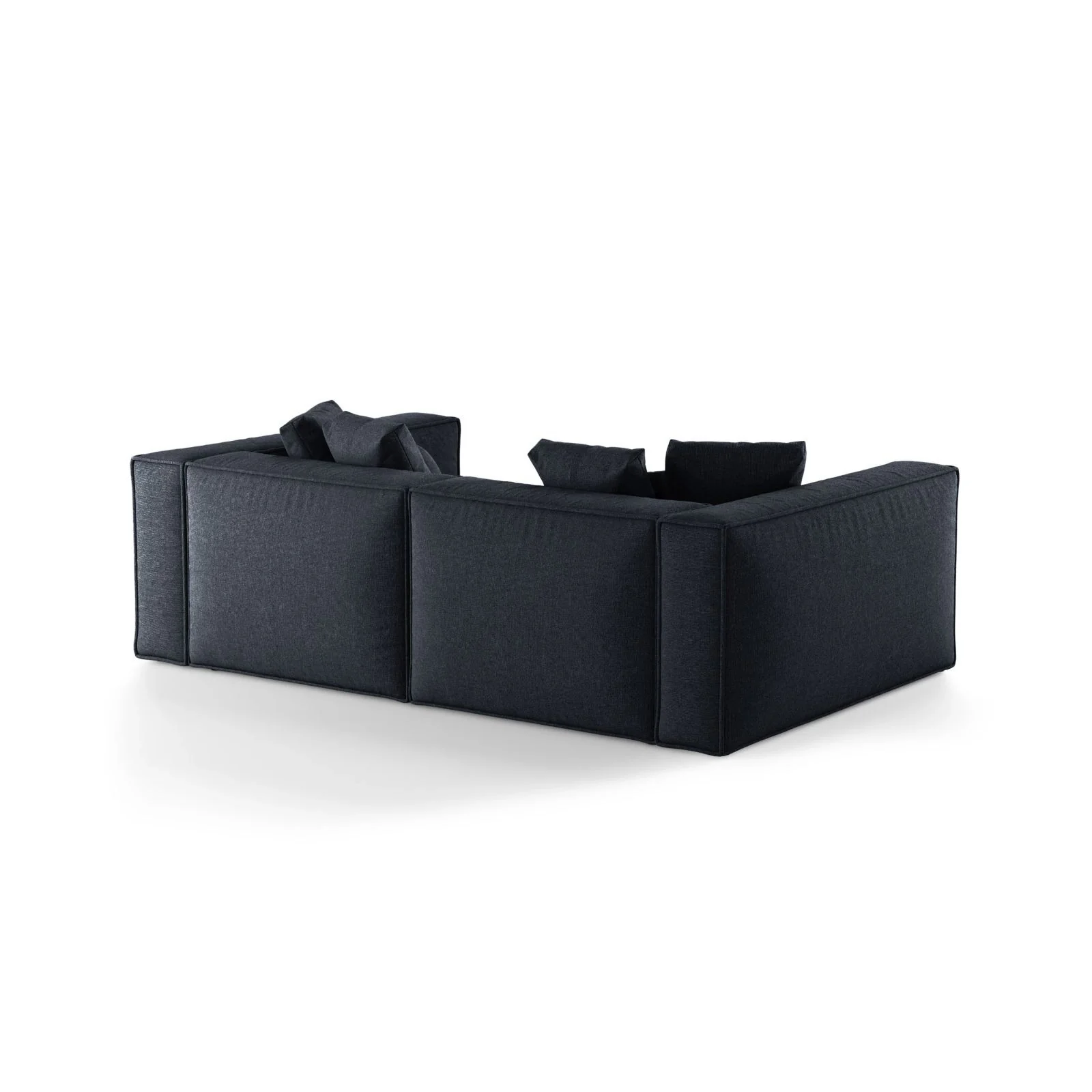 Aveiro 4-Sitzer Sofa aus Samt, Chenille oder Strukturstoff, 236x118x86 cm - Image 51