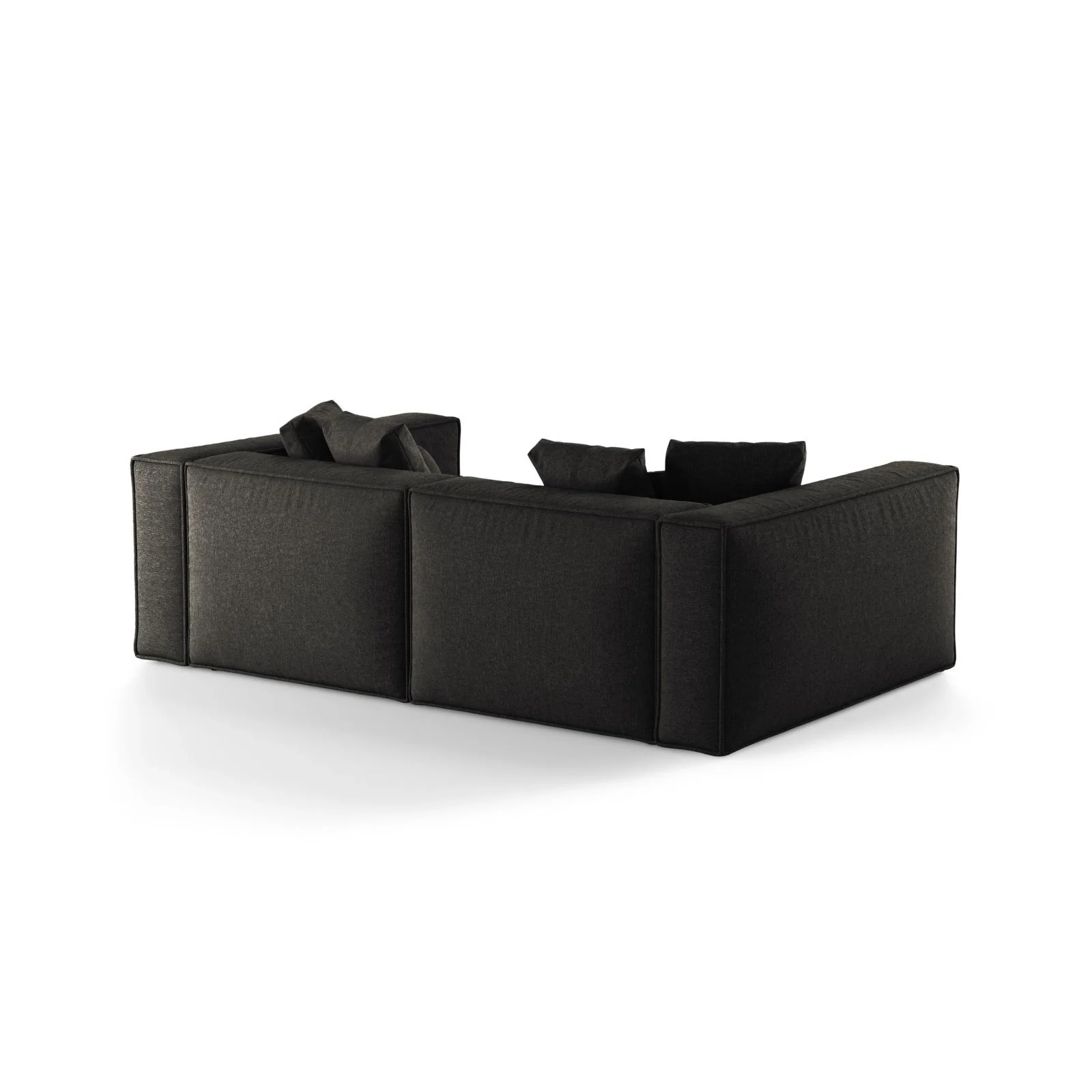 Aveiro 4-Sitzer Sofa aus Samt, Chenille oder Strukturstoff, 236x118x86 cm - Image 59