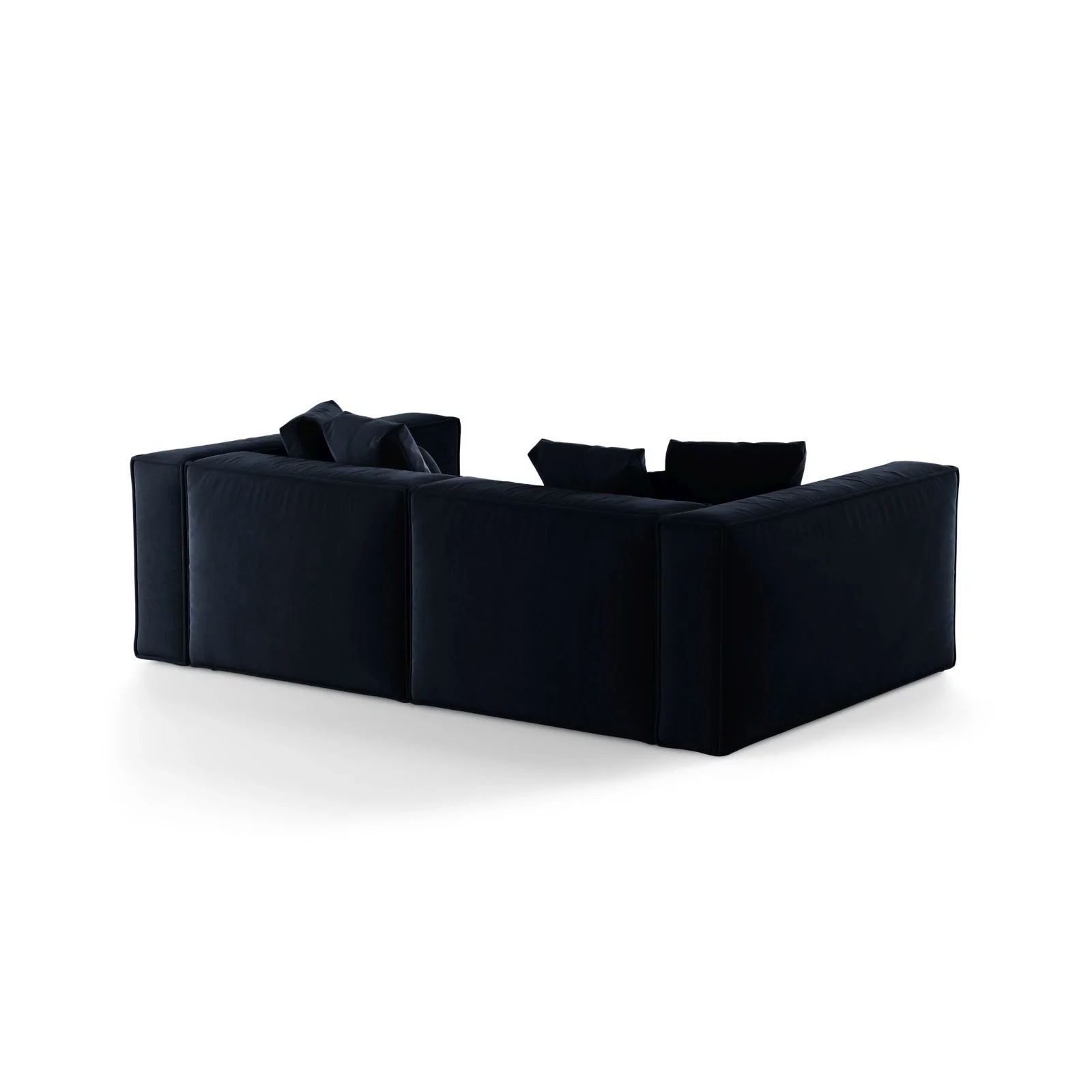 Aveiro 4-Sitzer Sofa aus Samt, Chenille oder Strukturstoff, 236x118x86 cm - Image 7