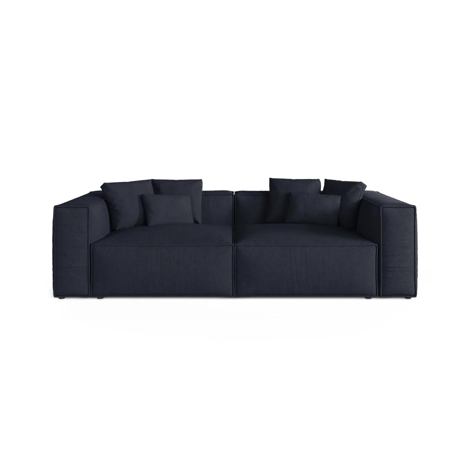 Aveiro 4-Sitzer Sofa aus Samt, Chenille oder Strukturstoff, 236x118x86 cm - Image 77