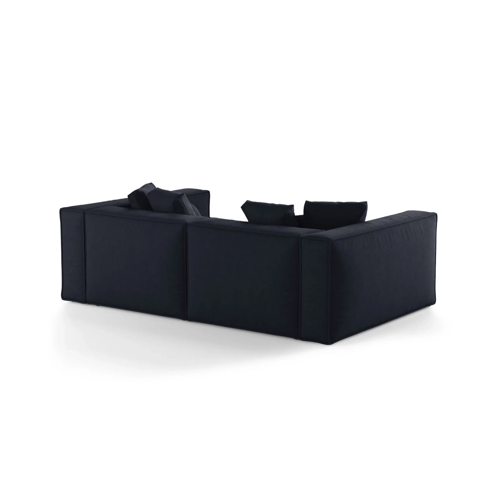 Aveiro 4-Sitzer Sofa aus Samt, Chenille oder Strukturstoff, 236x118x86 cm - Image 79