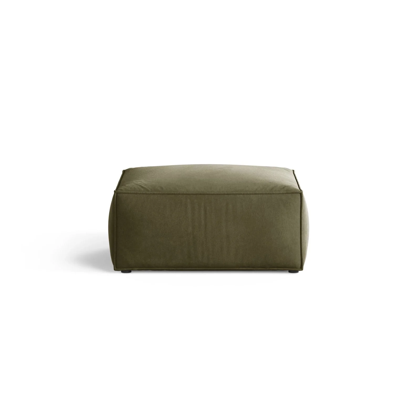 Aveiro Pouf aus Samt, Chenille oder Strukturstoff, 75x75x41 cm - Image 19