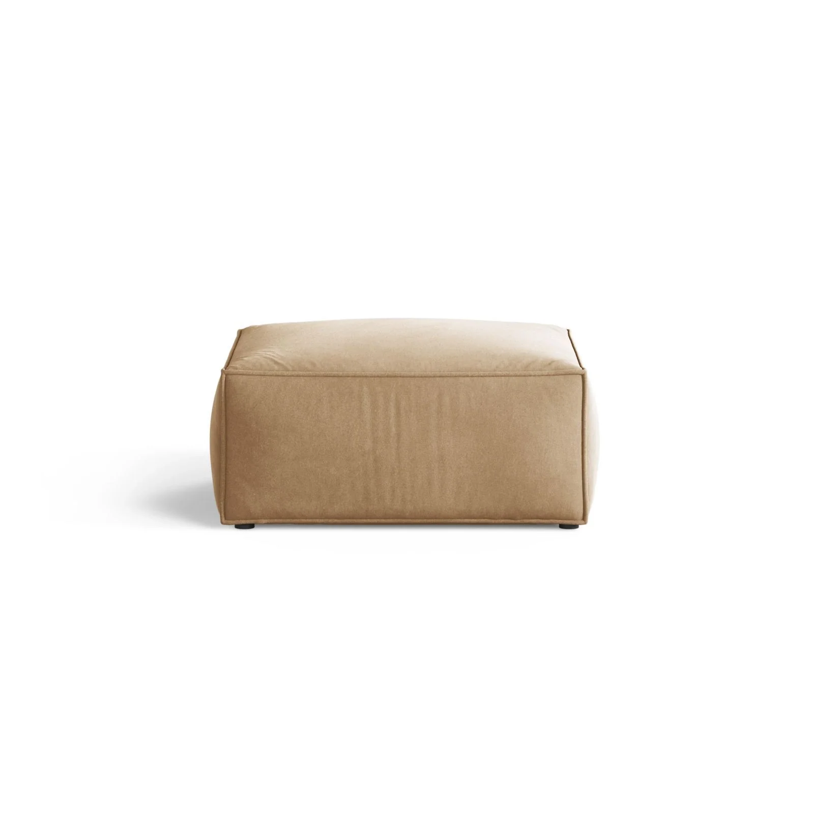 Aveiro Pouf aus Samt, Chenille oder Strukturstoff, 75x75x41 cm - Image 22