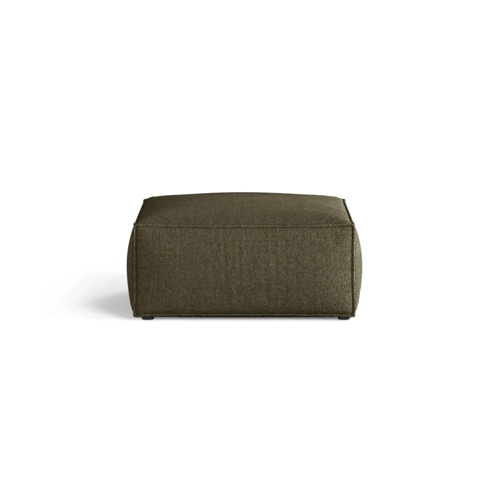 Aveiro Pouf aus Samt, Chenille oder Strukturstoff, 75x75x41 cm - Image 34