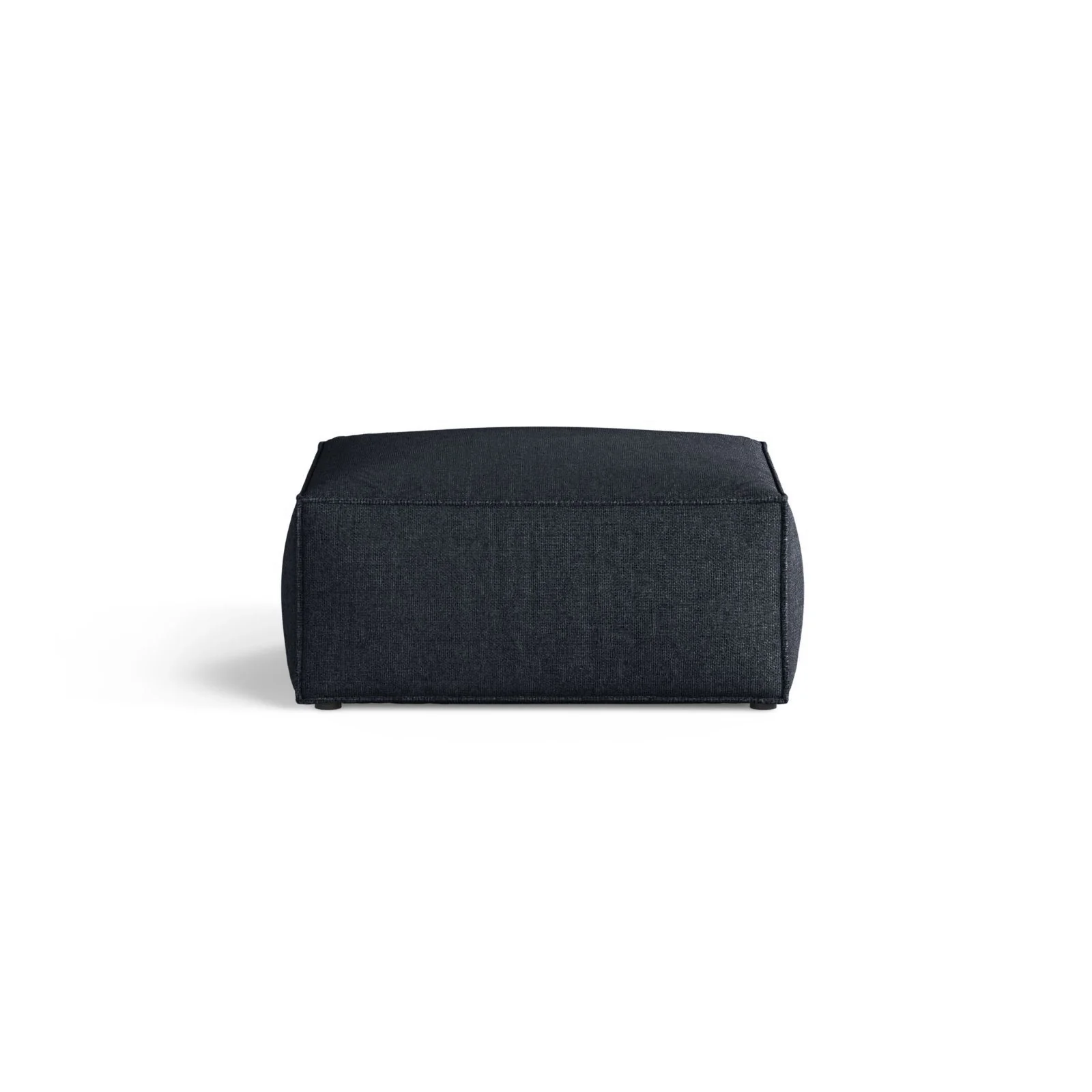 Aveiro Pouf aus Samt, Chenille oder Strukturstoff, 75x75x41 cm - Image 37