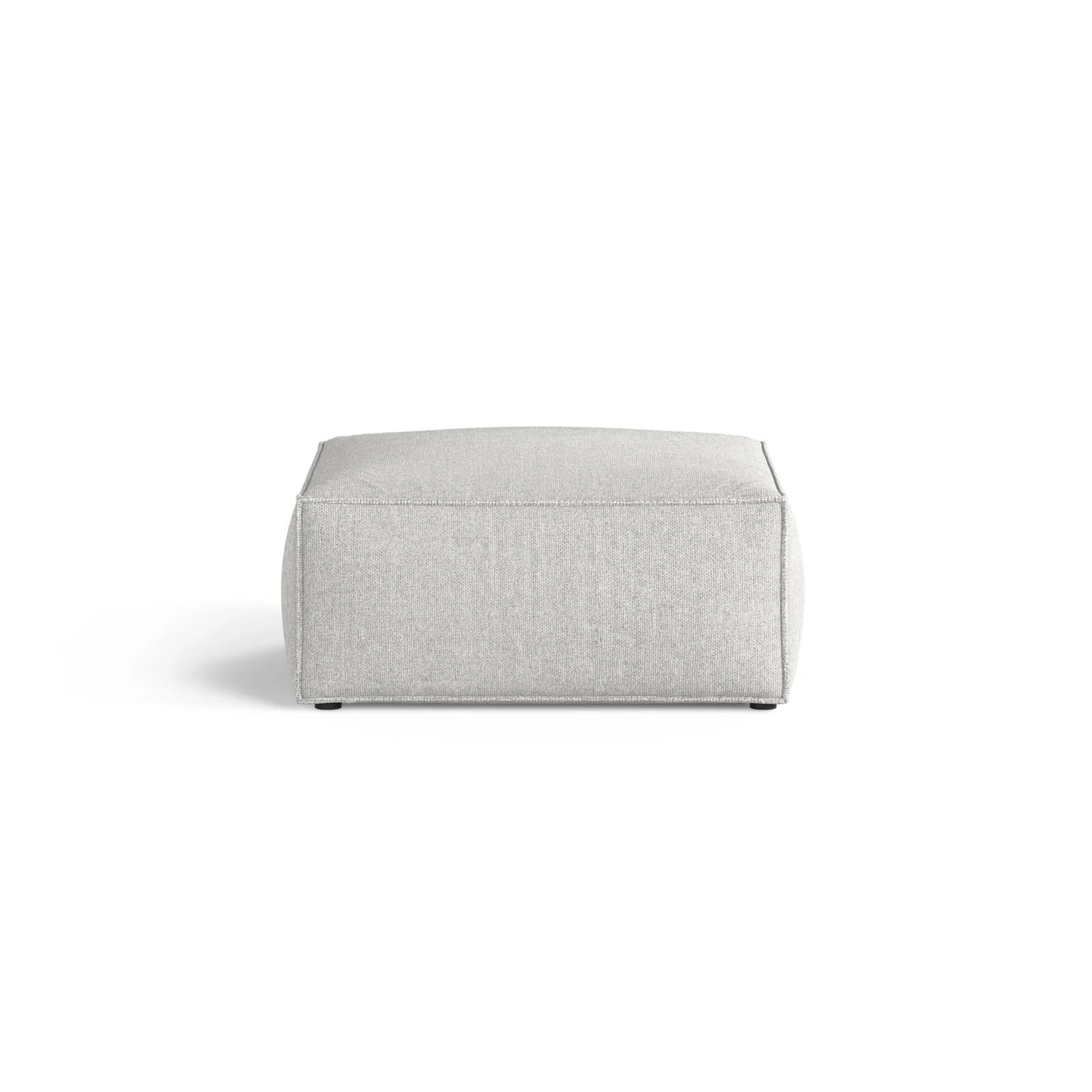 Aveiro Pouf aus Samt, Chenille oder Strukturstoff, 75x75x41 cm - Image 40