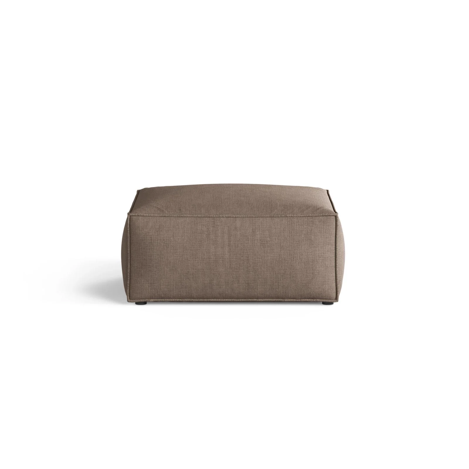 Aveiro Pouf aus Samt, Chenille oder Strukturstoff, 75x75x41 cm - Image 49