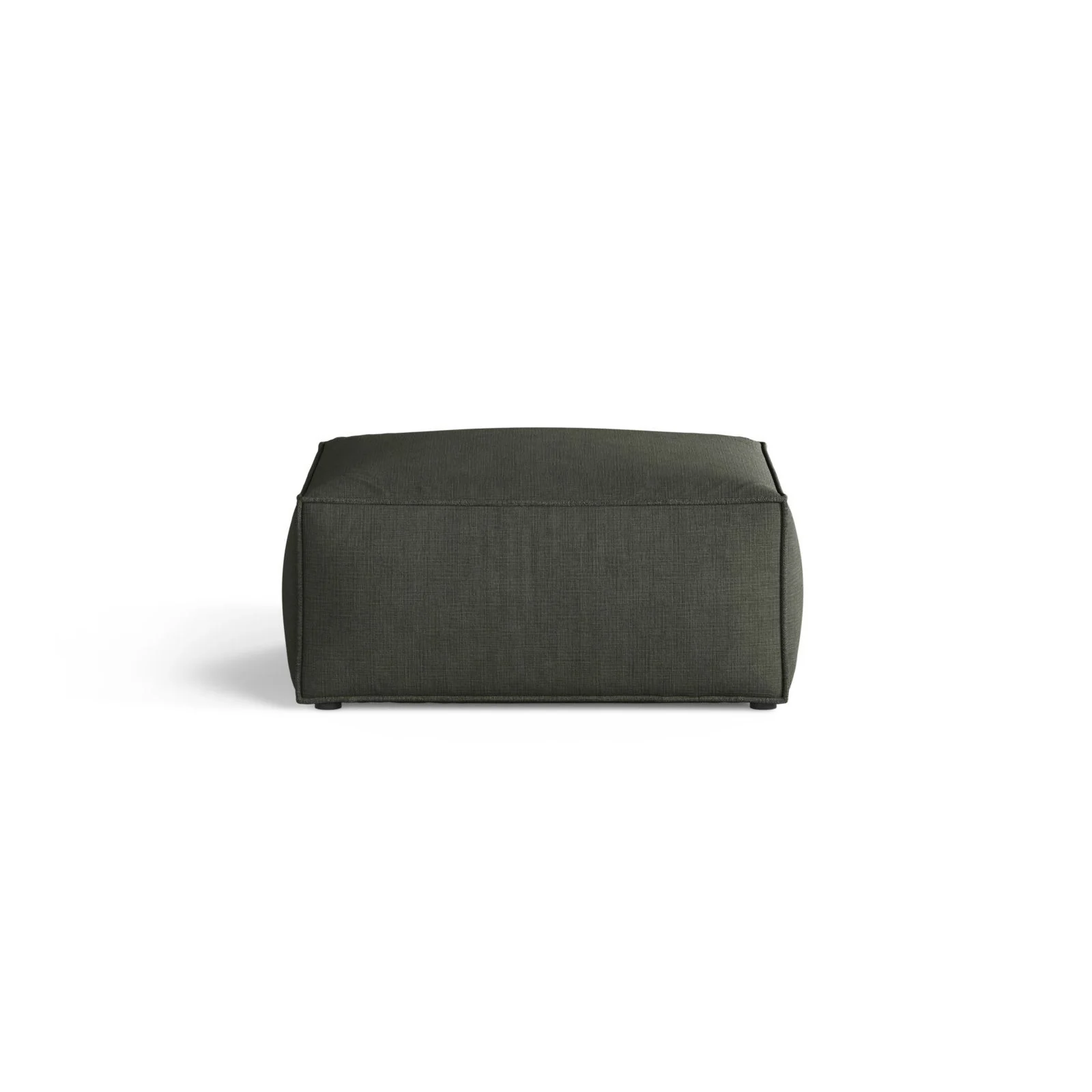 Aveiro Pouf aus Samt, Chenille oder Strukturstoff, 75x75x41 cm - Image 55