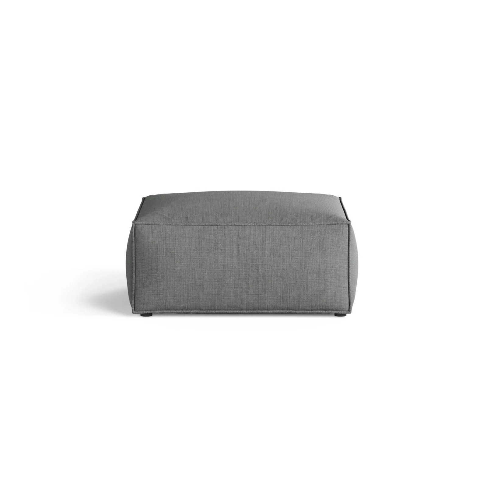 Aveiro Pouf aus Samt, Chenille oder Strukturstoff, 75x75x41 cm - Image 64