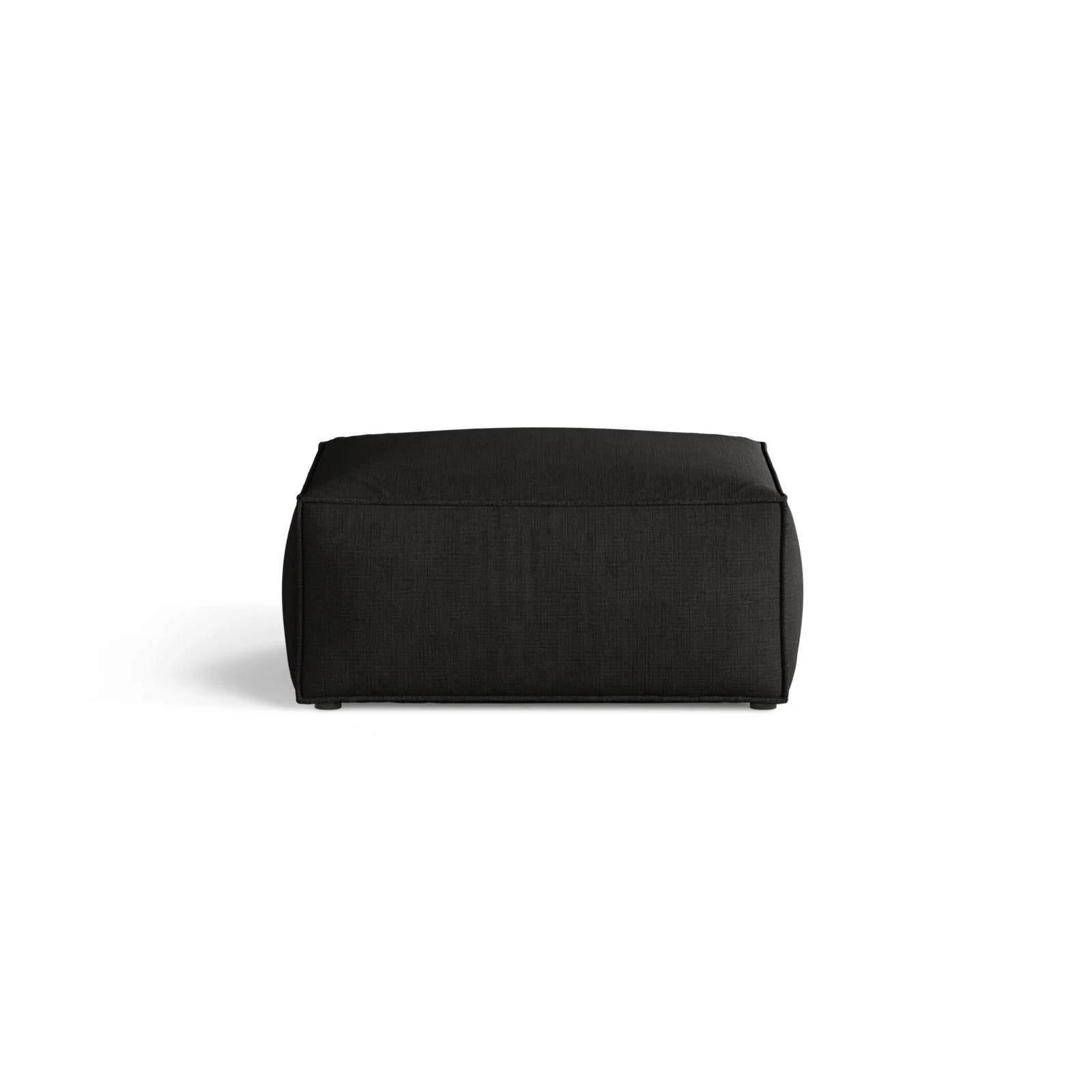 Aveiro Pouf aus Samt, Chenille oder Strukturstoff, 75x75x41 cm - Image 67