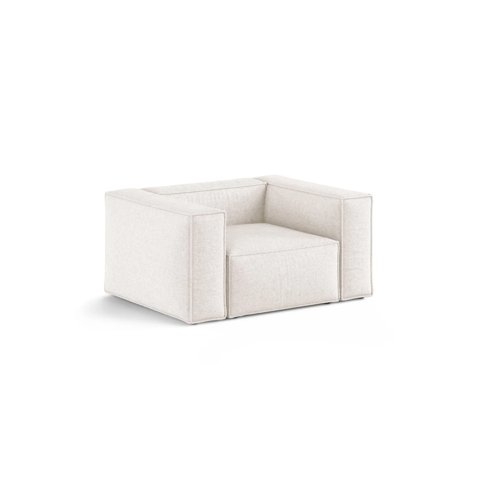 Aveiro Sessel aus Samt, Chenille oder Strukturstoff, 114x90x71 cm - Image 34