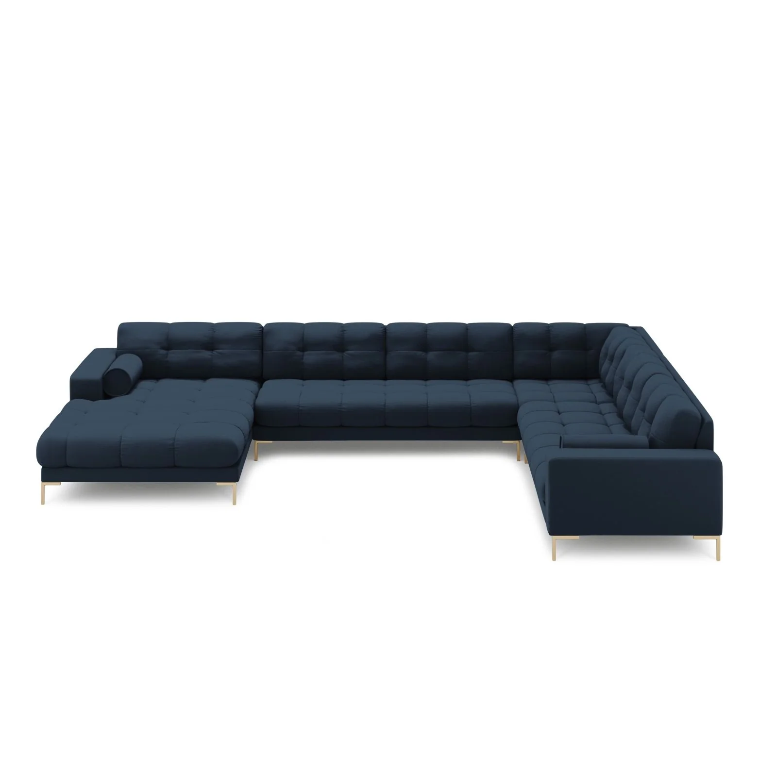 Bali 7-Sitzer Panorama Ecksofa, Rechte Seite, aus Strukturstoff, 327x256x75 cm - Image 21