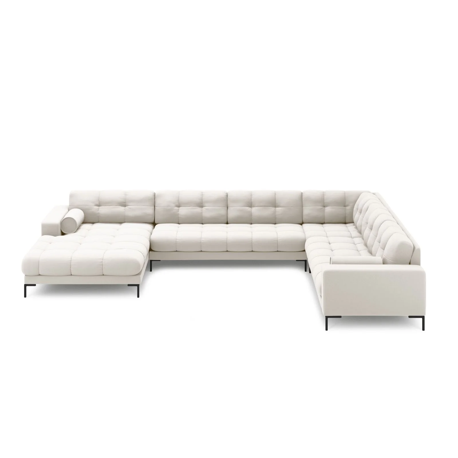 Bali 7-Sitzer Panorama Ecksofa, Rechte Seite, aus Strukturstoff, 327x256x75 cm - Image 33