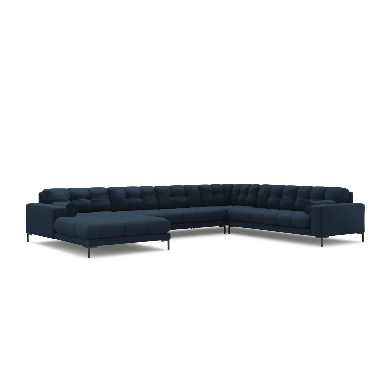 Bali 7-Sitzer Panorama Ecksofa, Rechte Seite, aus Strukturstoff, 327x256x75 cm - Image 61