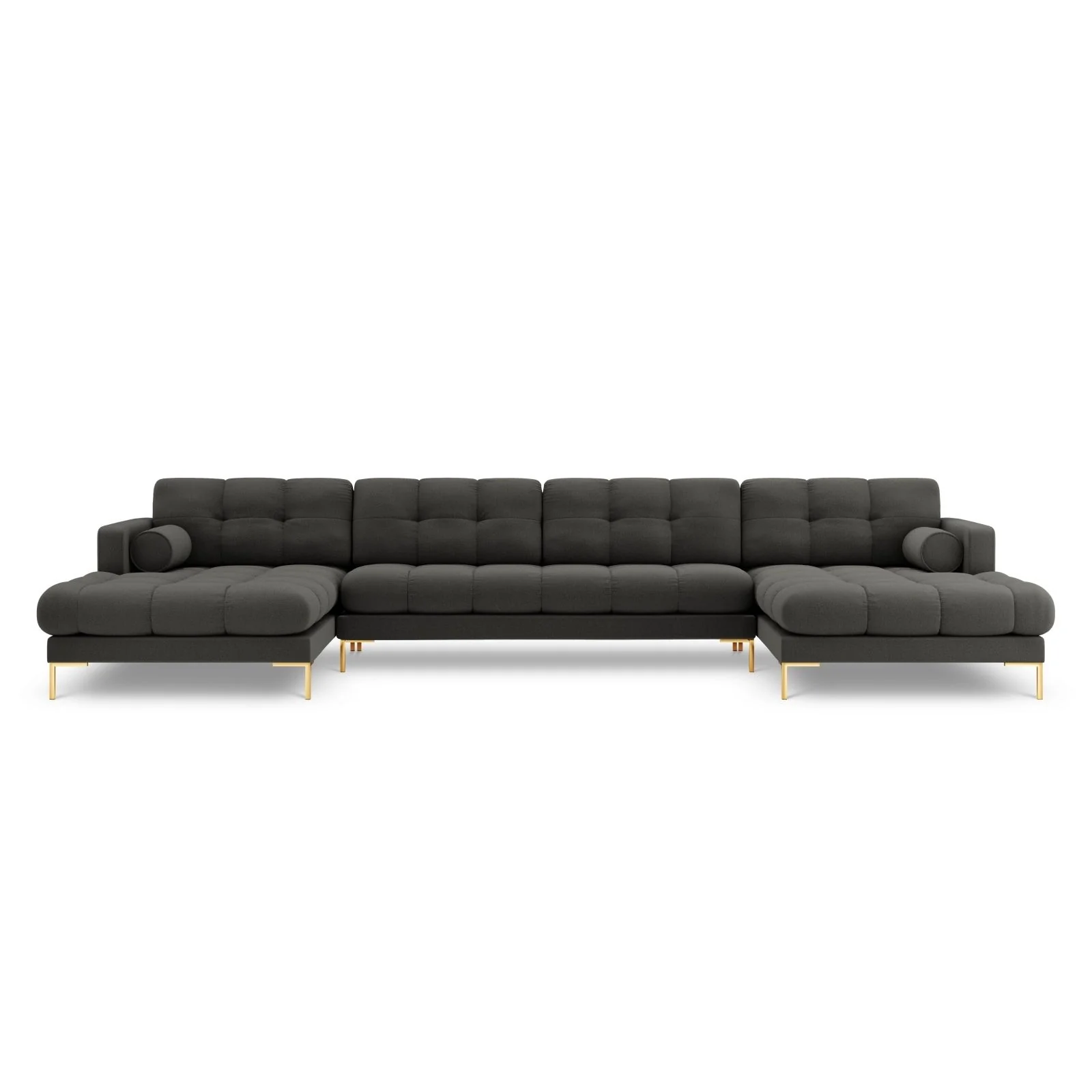 Bali 7-Sitzer Panorama Sofa aus Strukturstoff, 383x185x75 cm - Image 114