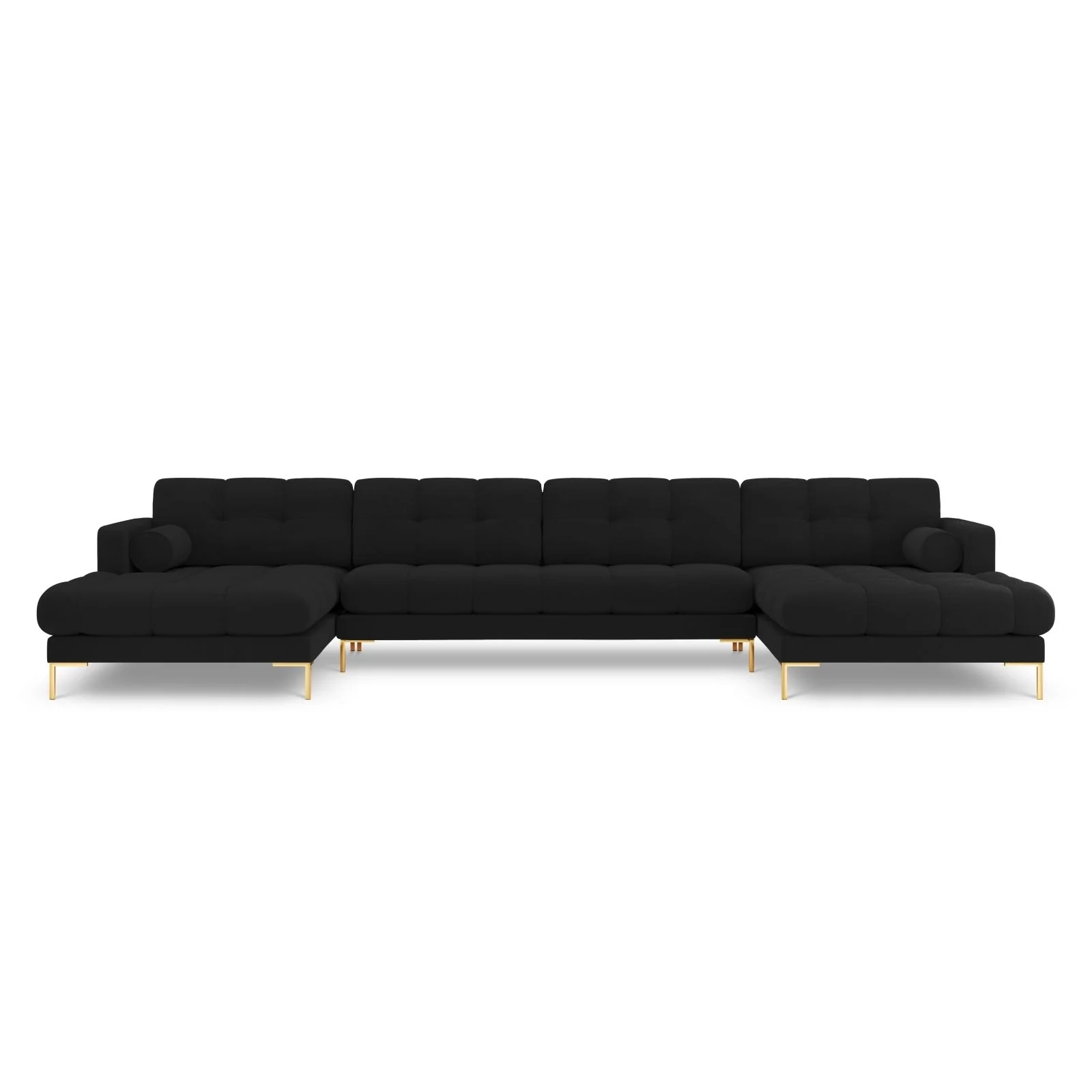 Bali 7-Sitzer Panorama Sofa aus Strukturstoff, 383x185x75 cm - Image 120