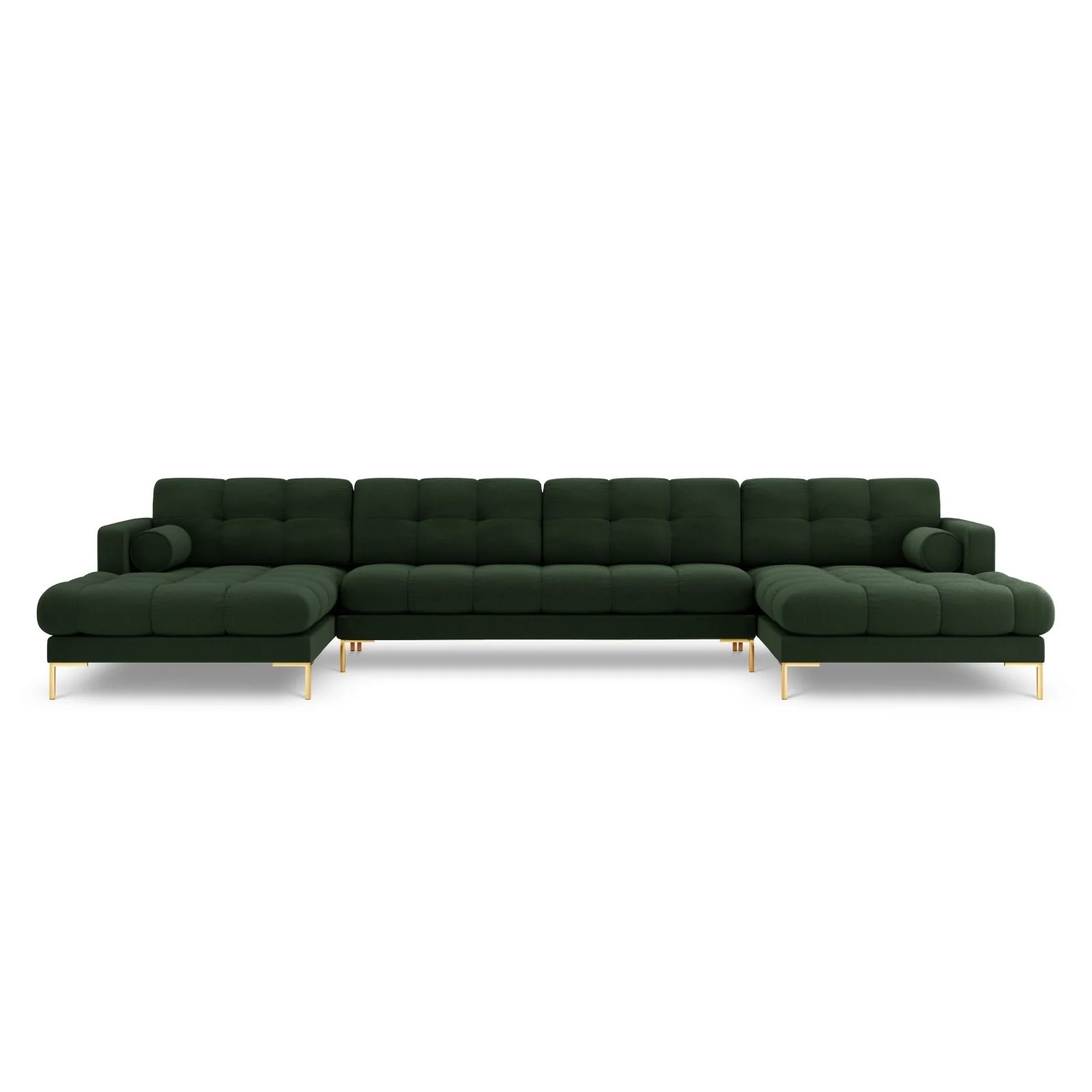 Bali 7-Sitzer Panorama Sofa aus Strukturstoff, 383x185x75 cm - Image 96