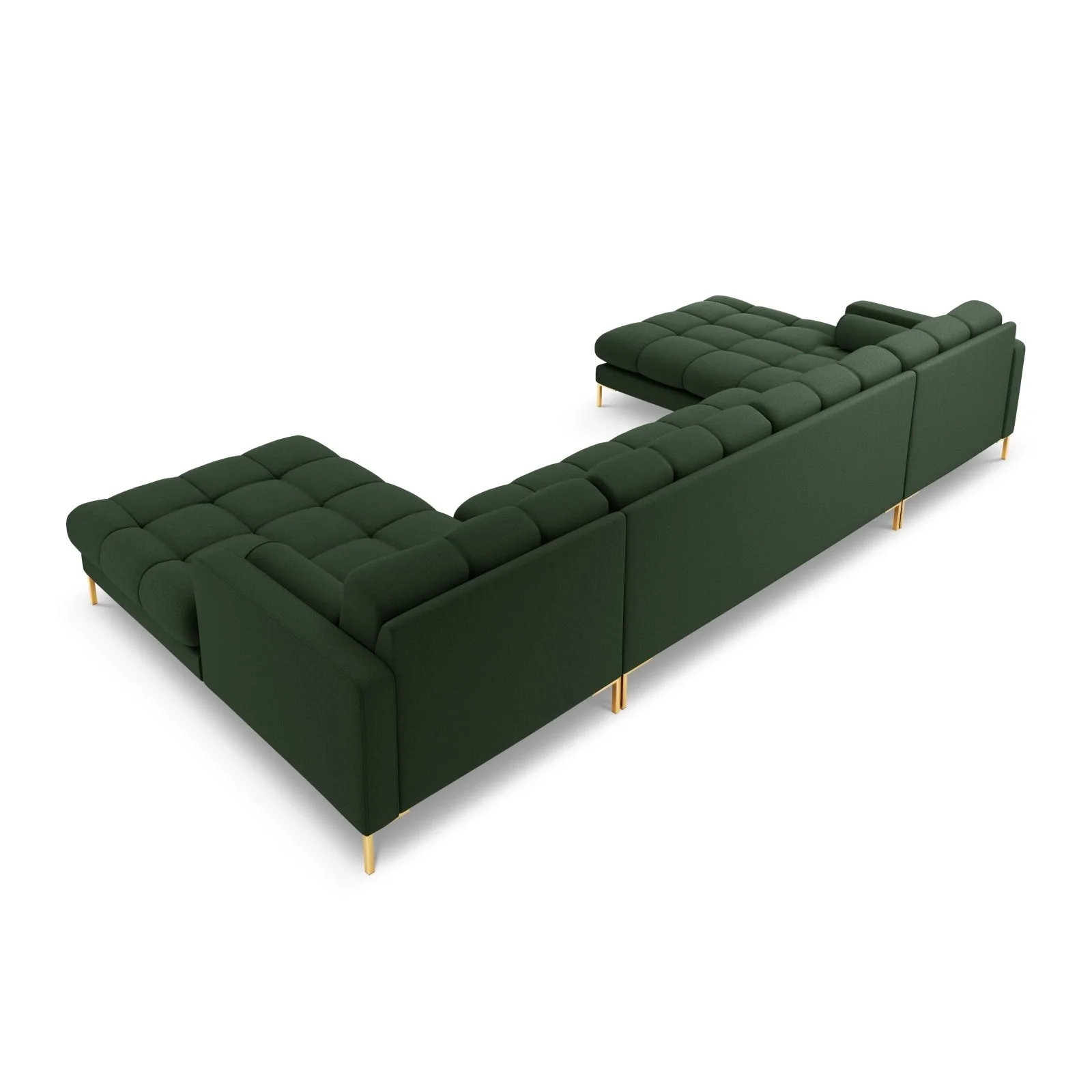Bali 7-Sitzer Panorama Sofa aus Strukturstoff, 383x185x75 cm - Image 97