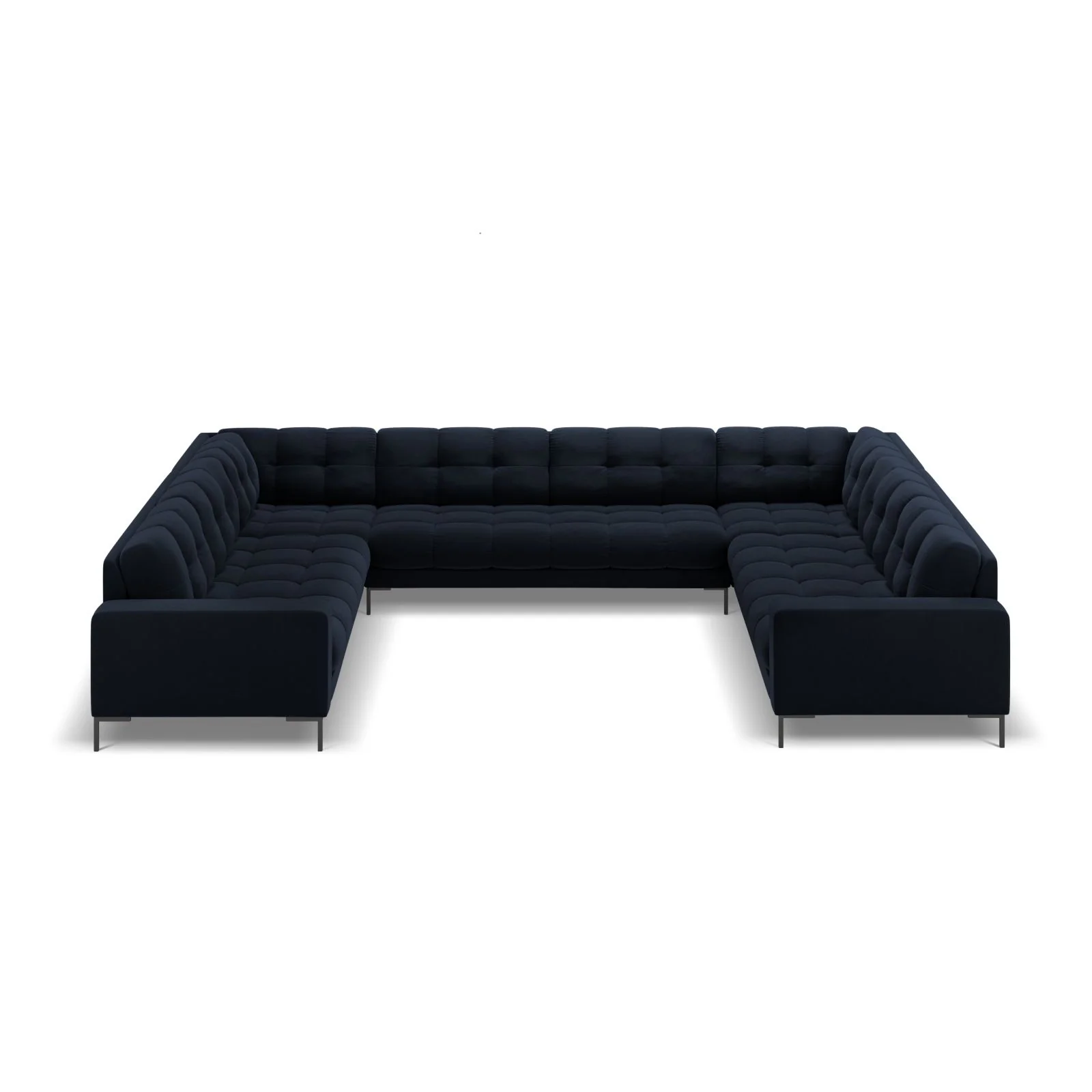 Bali 9-Sitzer Panorama Sofa aus Samt oder Strukturstoff, 327x256x75 cm - Image 231
