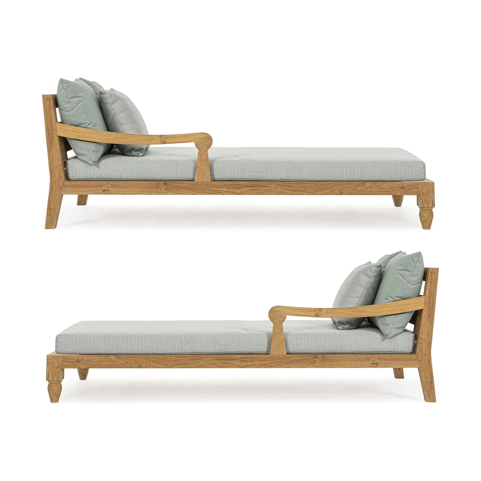 Bali Aqua Daybed Set 2 mit Kissen - FSC - Image 10