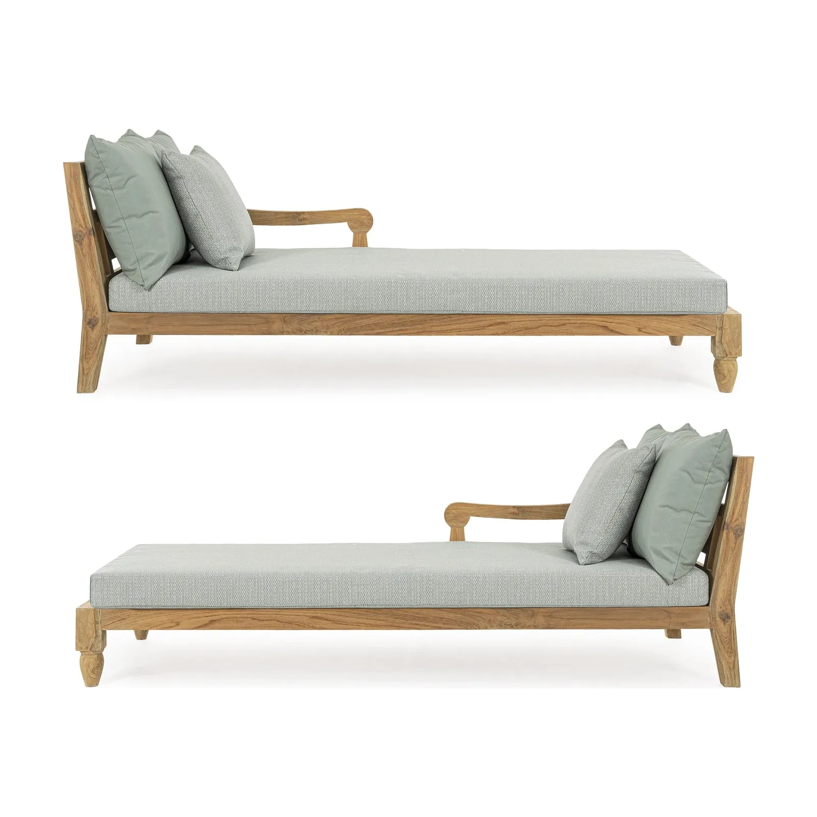 Bali Aqua Daybed Set 2 mit Kissen - FSC - Image 11