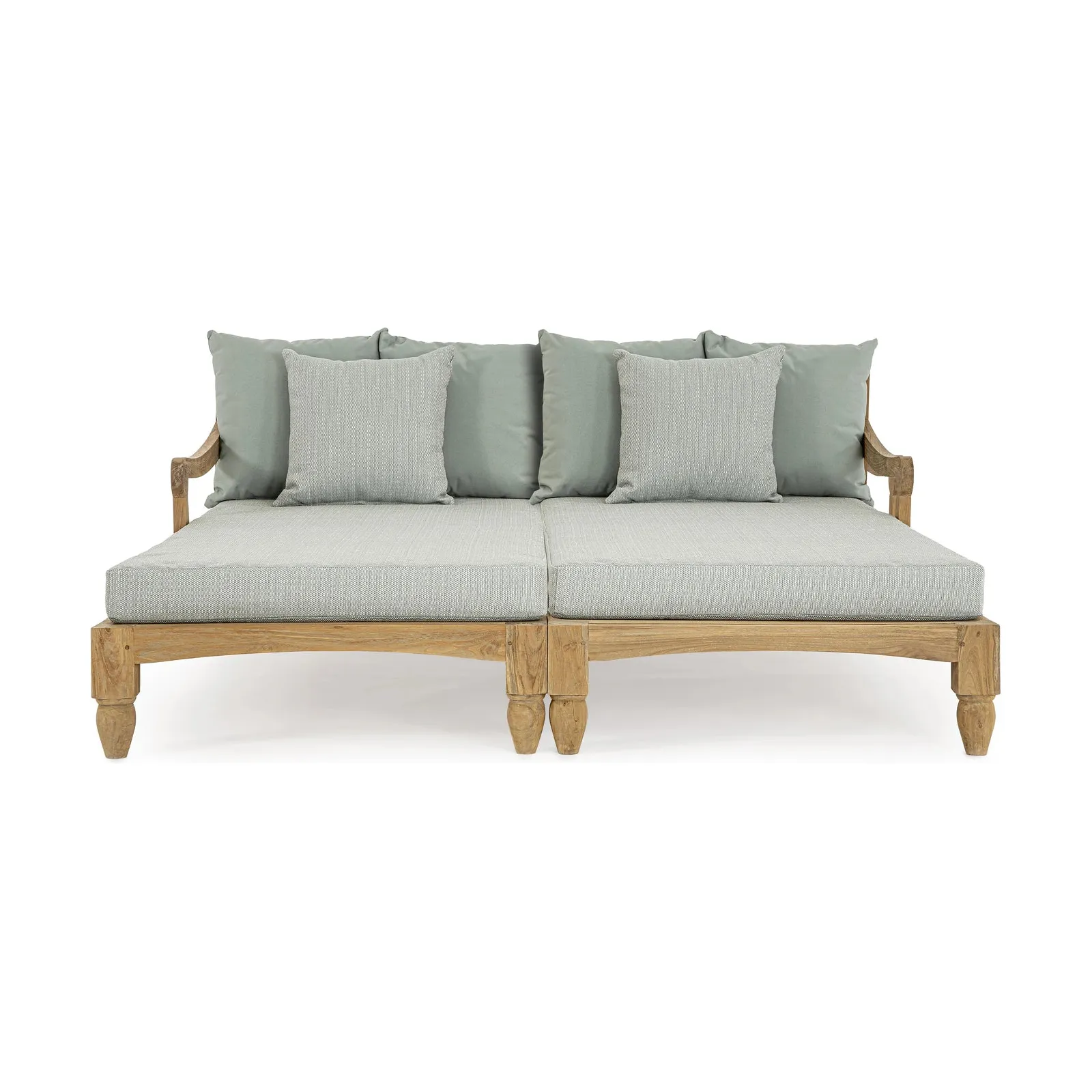 Bali Aqua Daybed Set 2 mit Kissen - FSC - Image 6