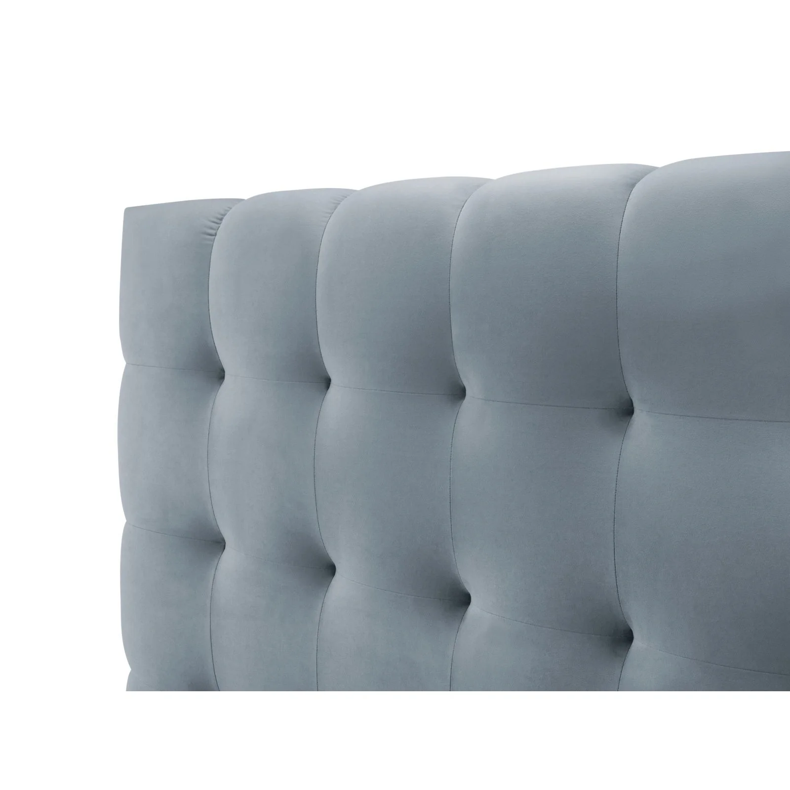 Bali Bett mit Doppelkopfteil und Stauraum, Samtoptik, 160x200 cm - Image 15