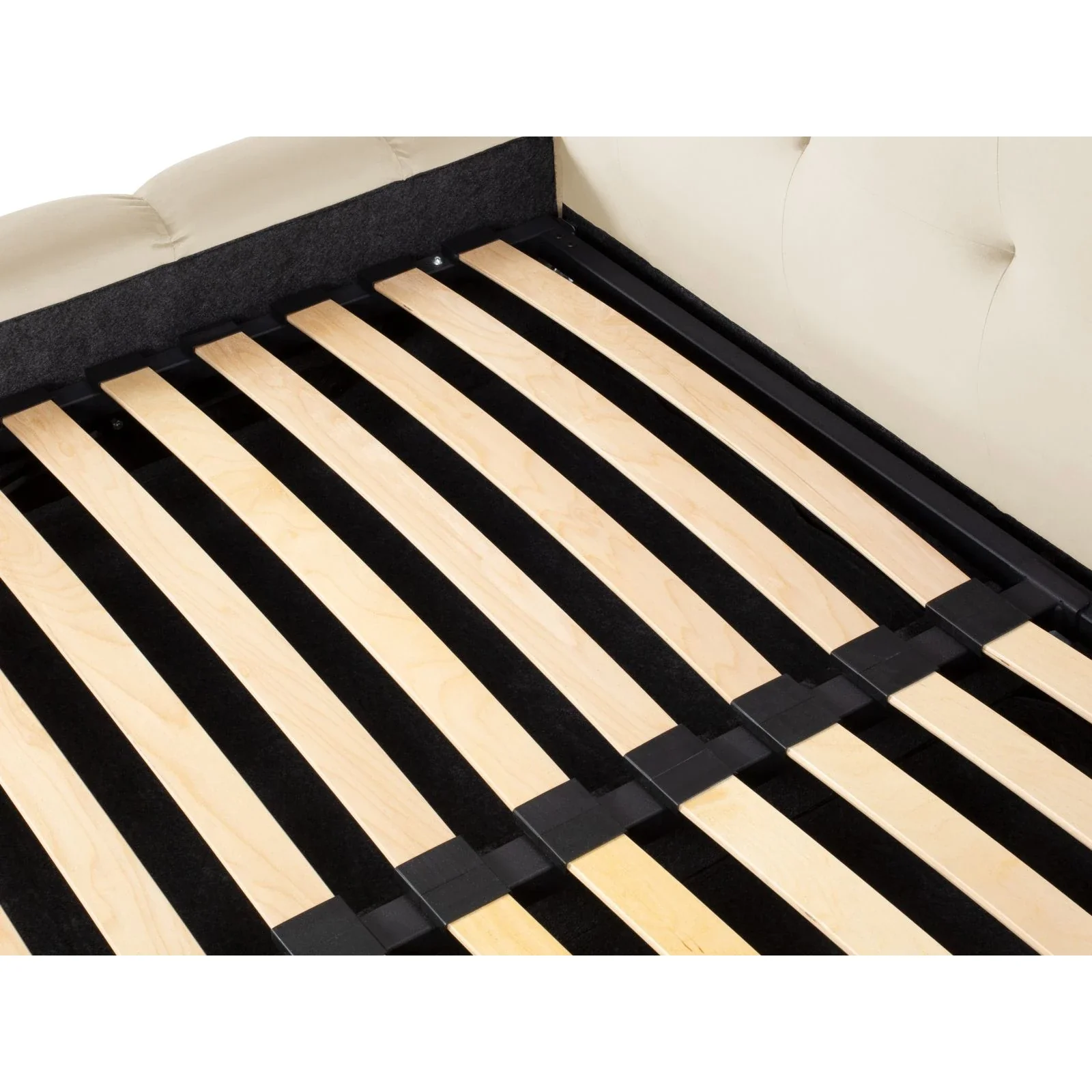 Bali Bett mit Doppelkopfteil und Stauraum, Samtoptik, 180x200 cm - Image 8