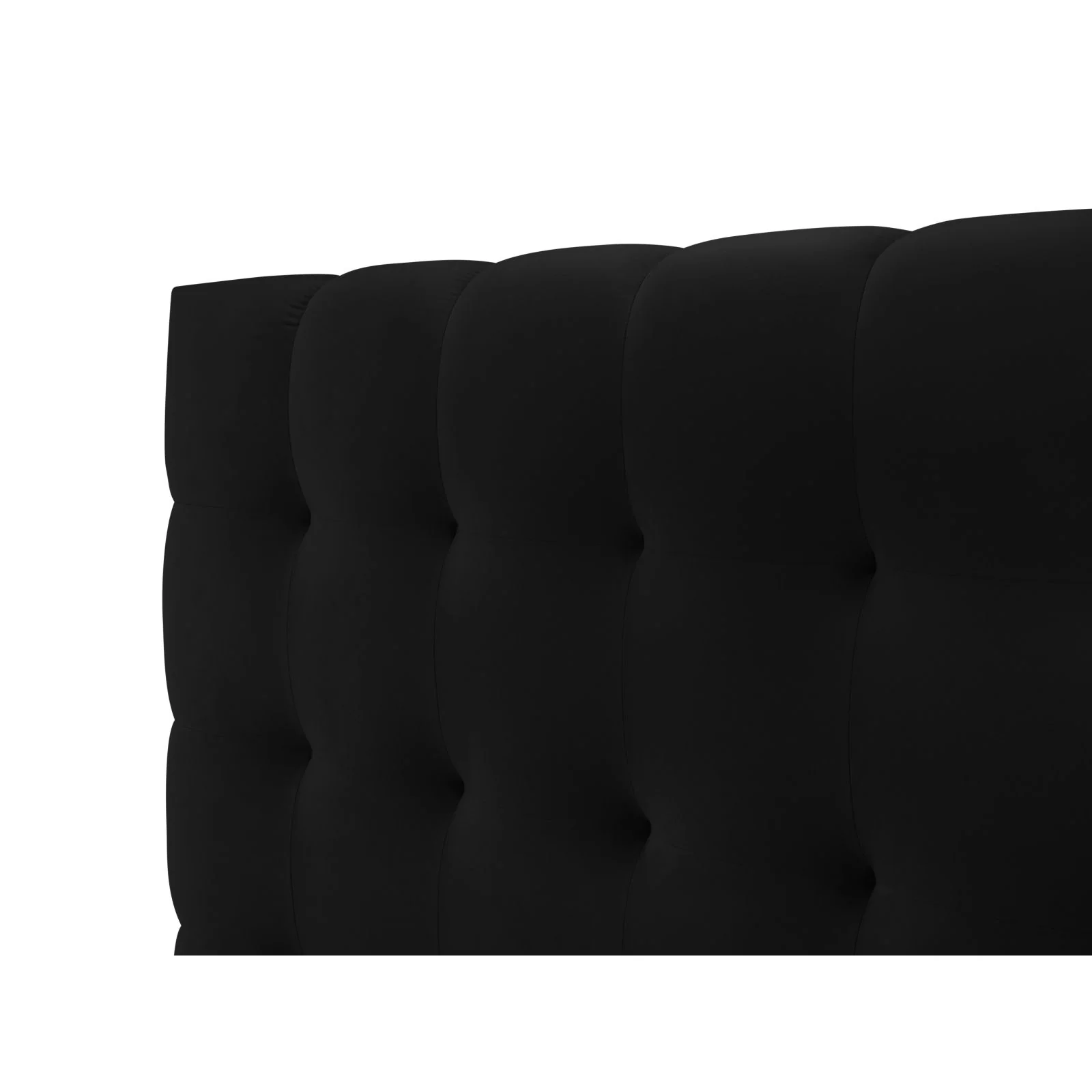 Bali Bett mit Kopfteil und Stauraum, Samtoptik, 160x200 cm - Image 55