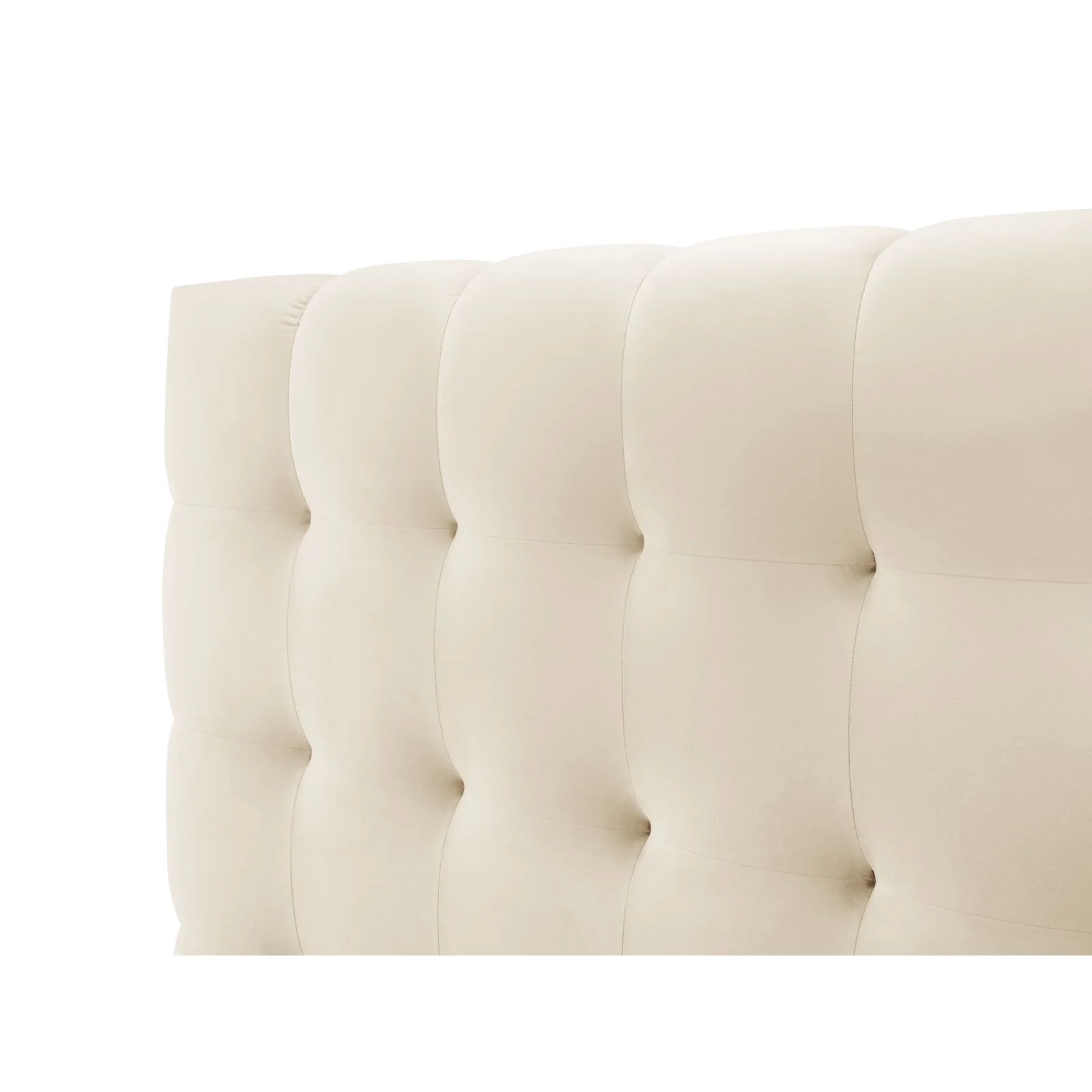 Bali Bett mit Kopfteil und Stauraum, Samtoptik, 160x200 cm - Image 7