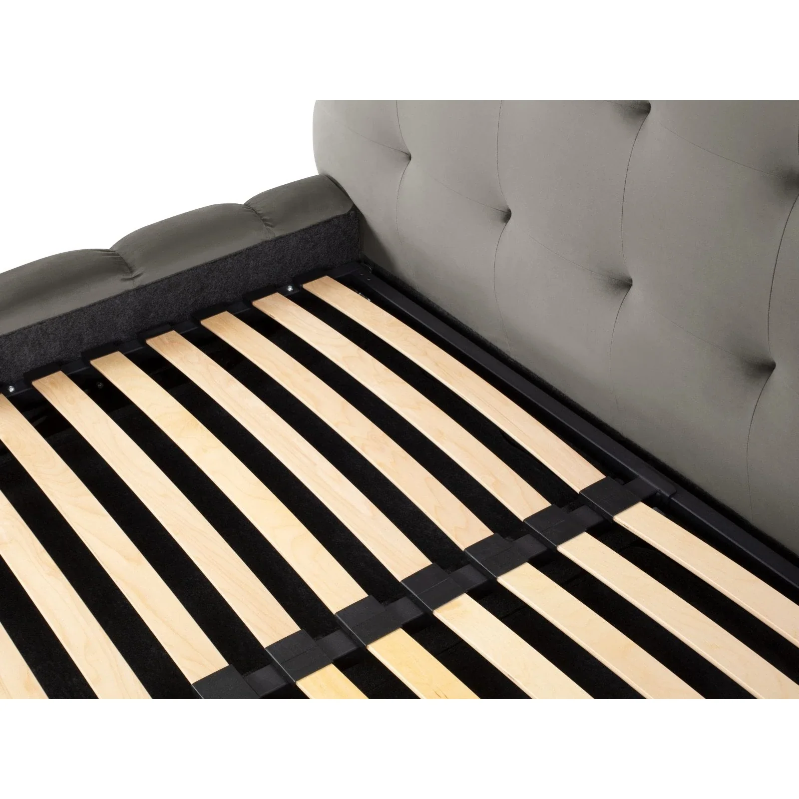 Bali Bett mit Kopfteil und Stauraum, Samtoptik, 180x200 cm - Image 40