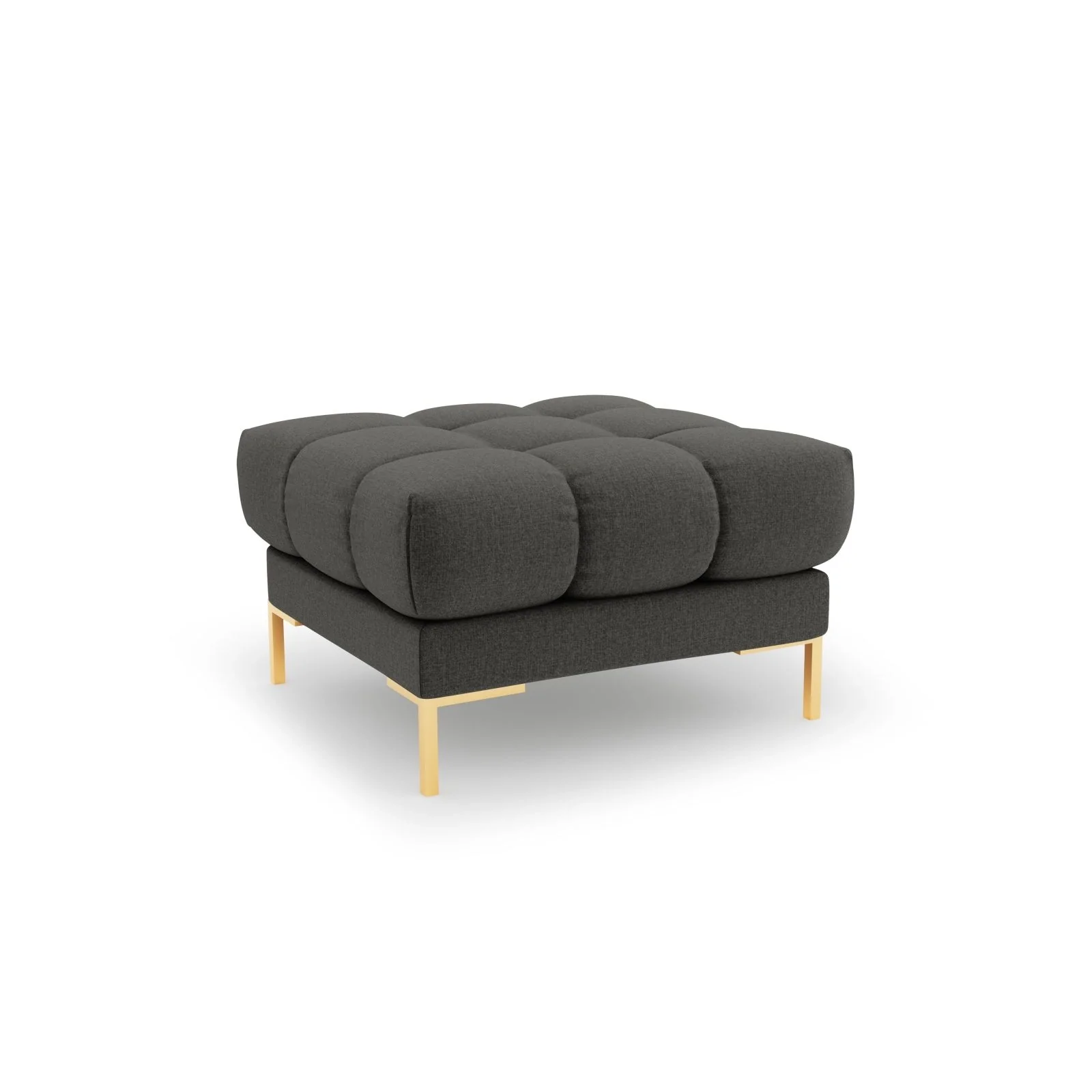 Bali Pouf aus Strukturstoff, 60x60x41 cm - Image 87