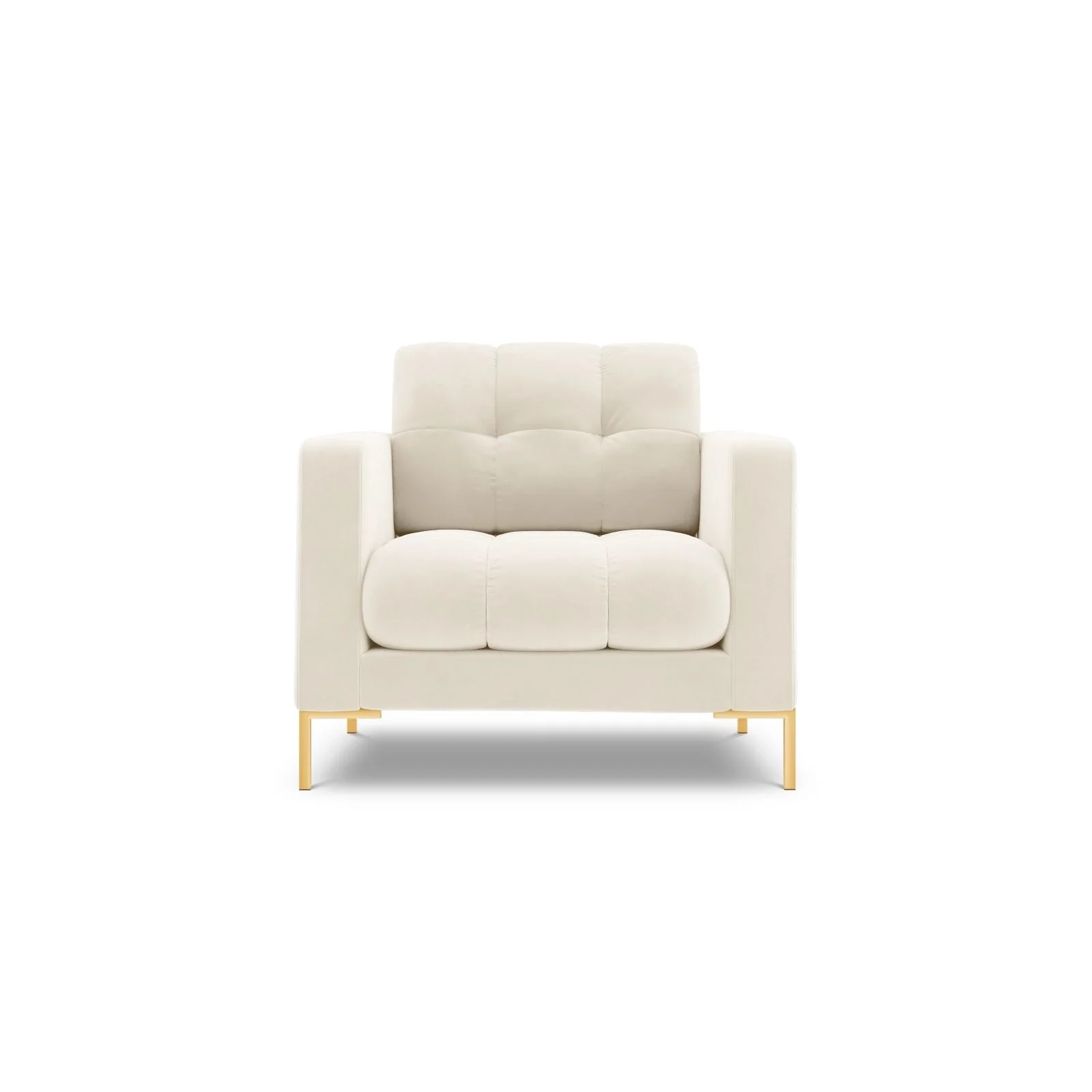 Bali Sessel aus Samt, 87x96x75 cm
