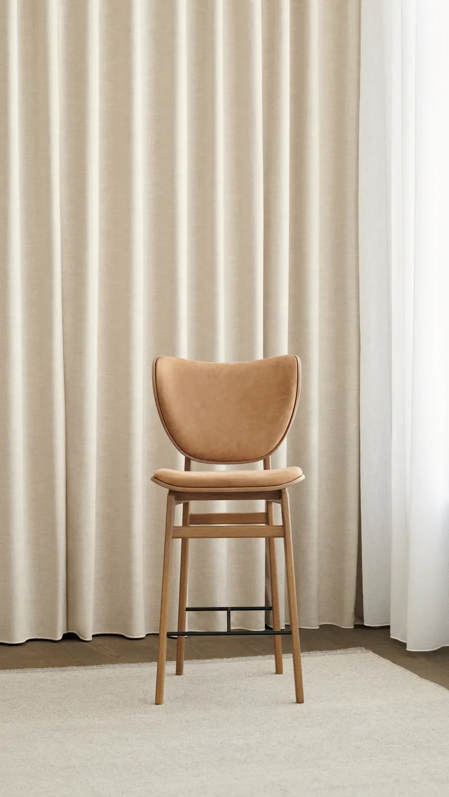 Barhocker Elephant aus Massivholz Eiche, ungepolstert, 46×52×101 cm - Image 10