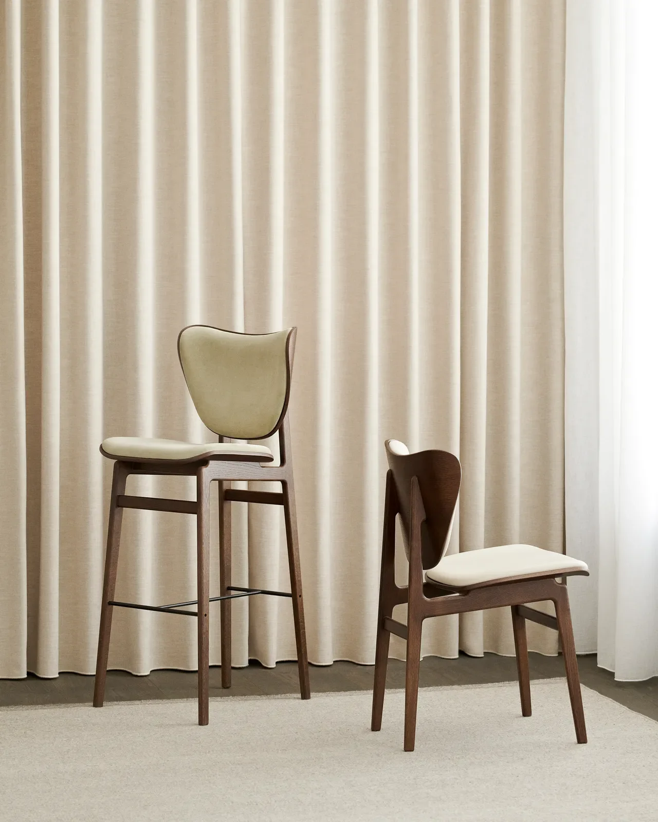 Barhocker Elephant aus Massivholz Eiche, ungepolstert, 46×52×101 cm - Image 5