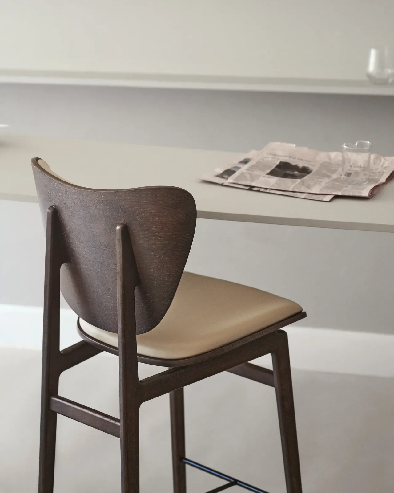 Barhocker Elephant aus Massivholz Eiche, ungepolstert, 46×52×111 cm - Image 6
