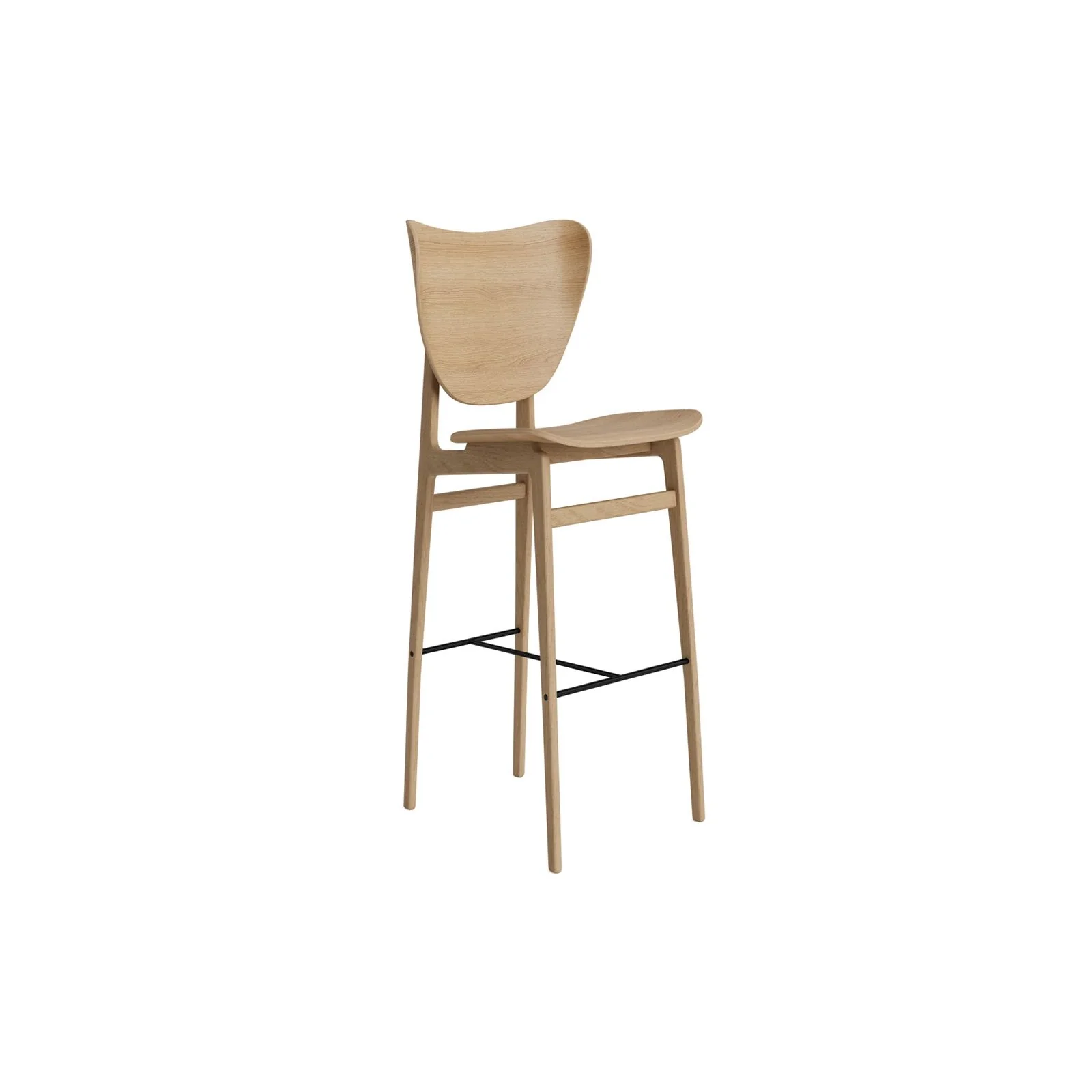 Barhocker Elephant aus Massivholz Eiche, ungepolstert, 46×52×111 cm - Image 9
