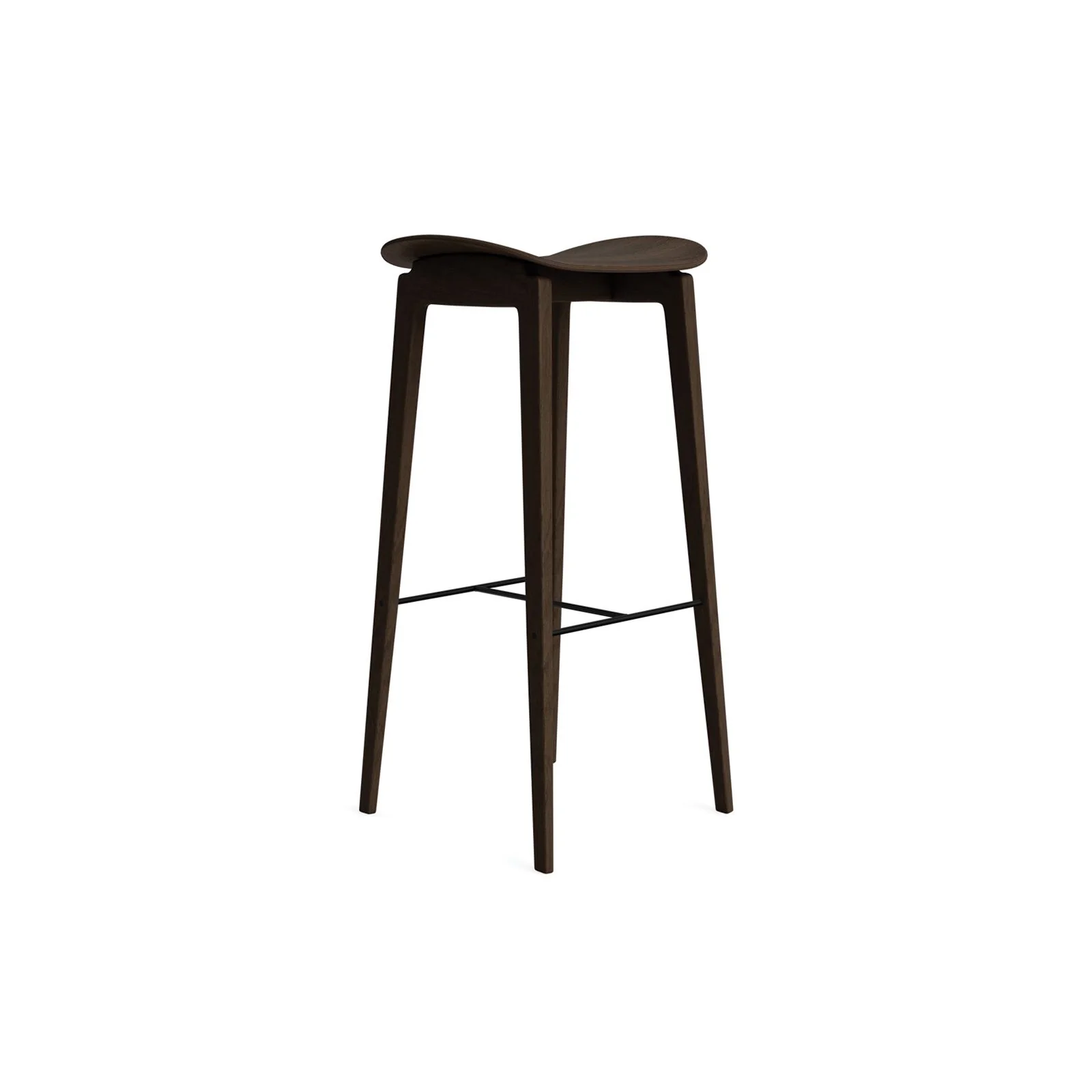 Barhocker NY11 ohne Rückenlehne aus Massivholz Eiche, ungepolstert, 40×35×75 cm - Image 5