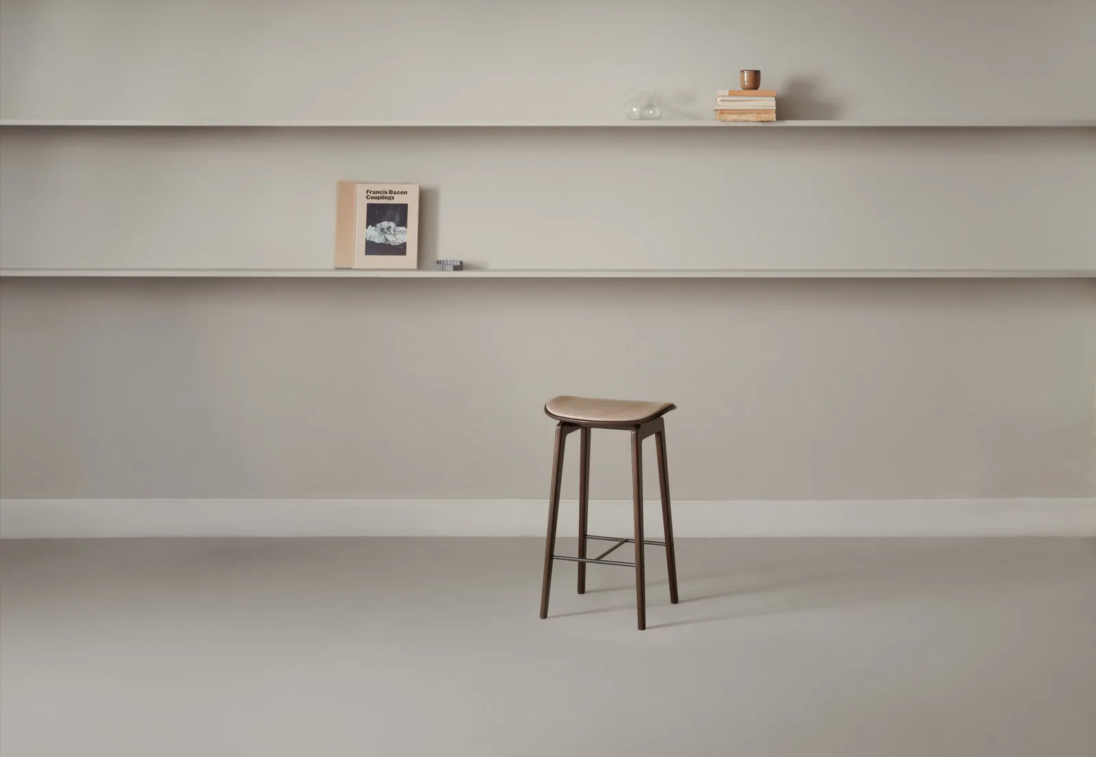 Barhocker NY11 ohne Rückenlehne aus Massivholz Eiche, ungepolstert, 40×35×75 cm - Image 7