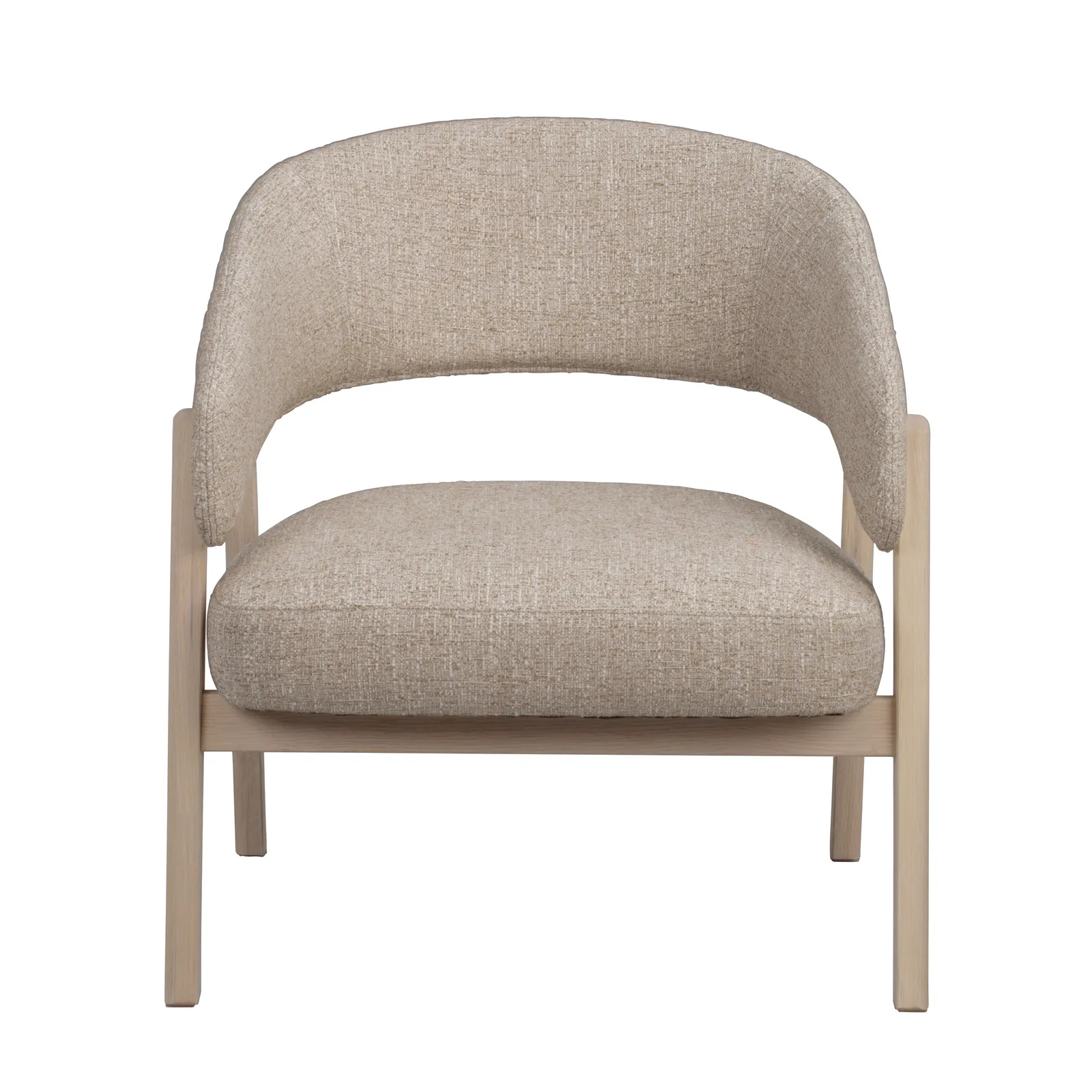 BARNABY Loungesessel aus Eiche und Stoff, 69x70x75 cm - Image 15