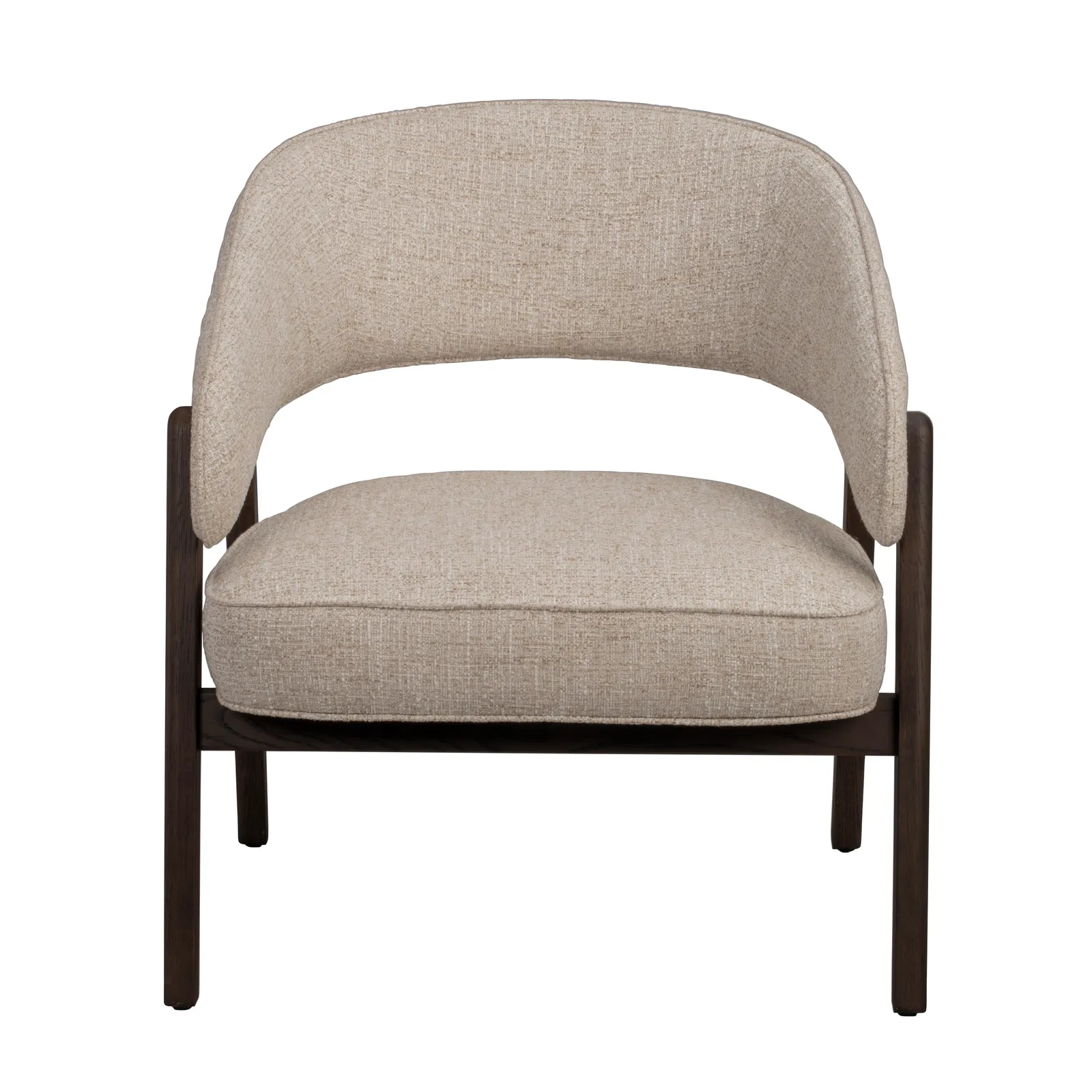 BARNABY Loungesessel aus Eiche und Stoff, 69x70x75 cm - Image 7
