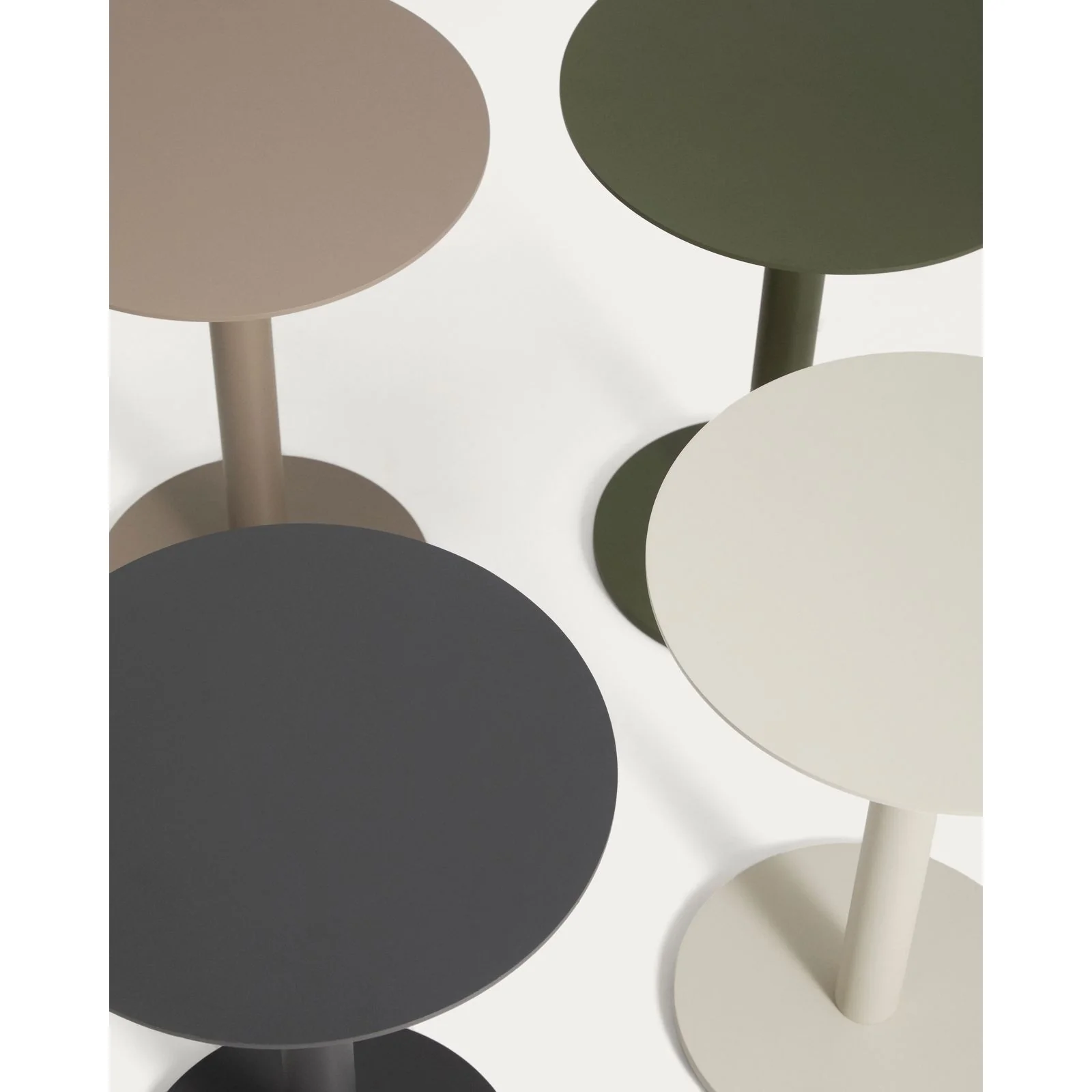 Beistelltisch Asinara aus Aluminium, Ø 40 cm - Image 19