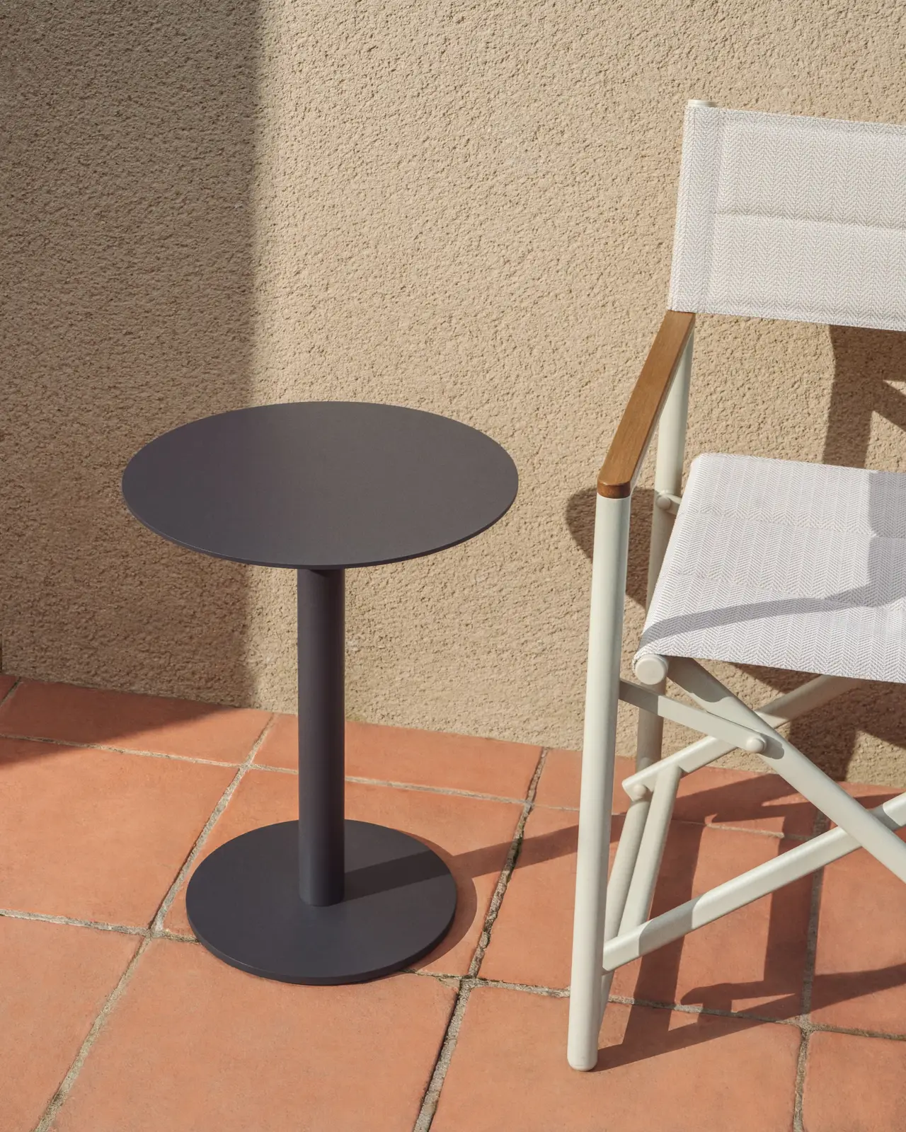 Beistelltisch Asinara aus Aluminium, Ø 40 cm - Image 22