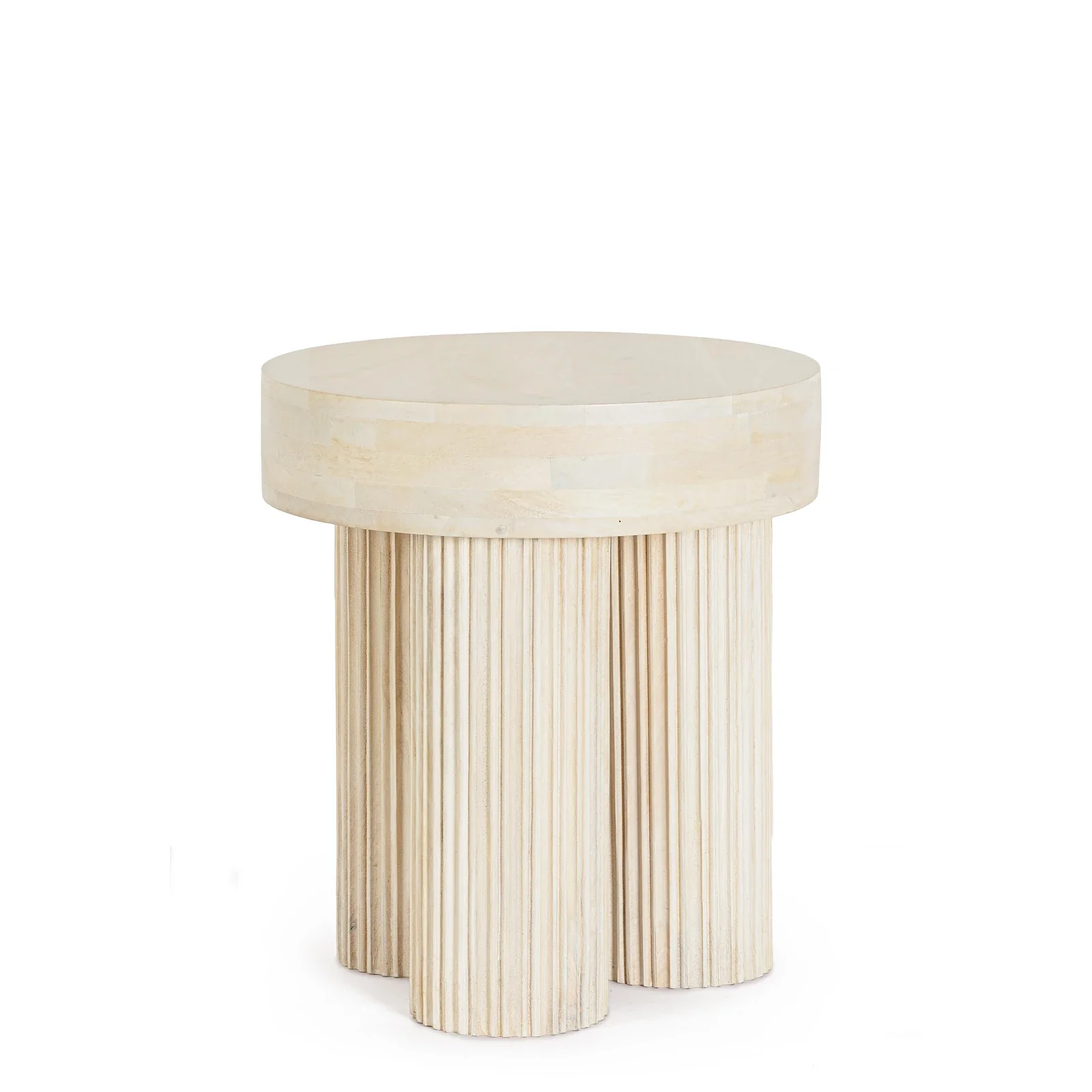 Beistelltisch Dacca Naturfarbe 45x45